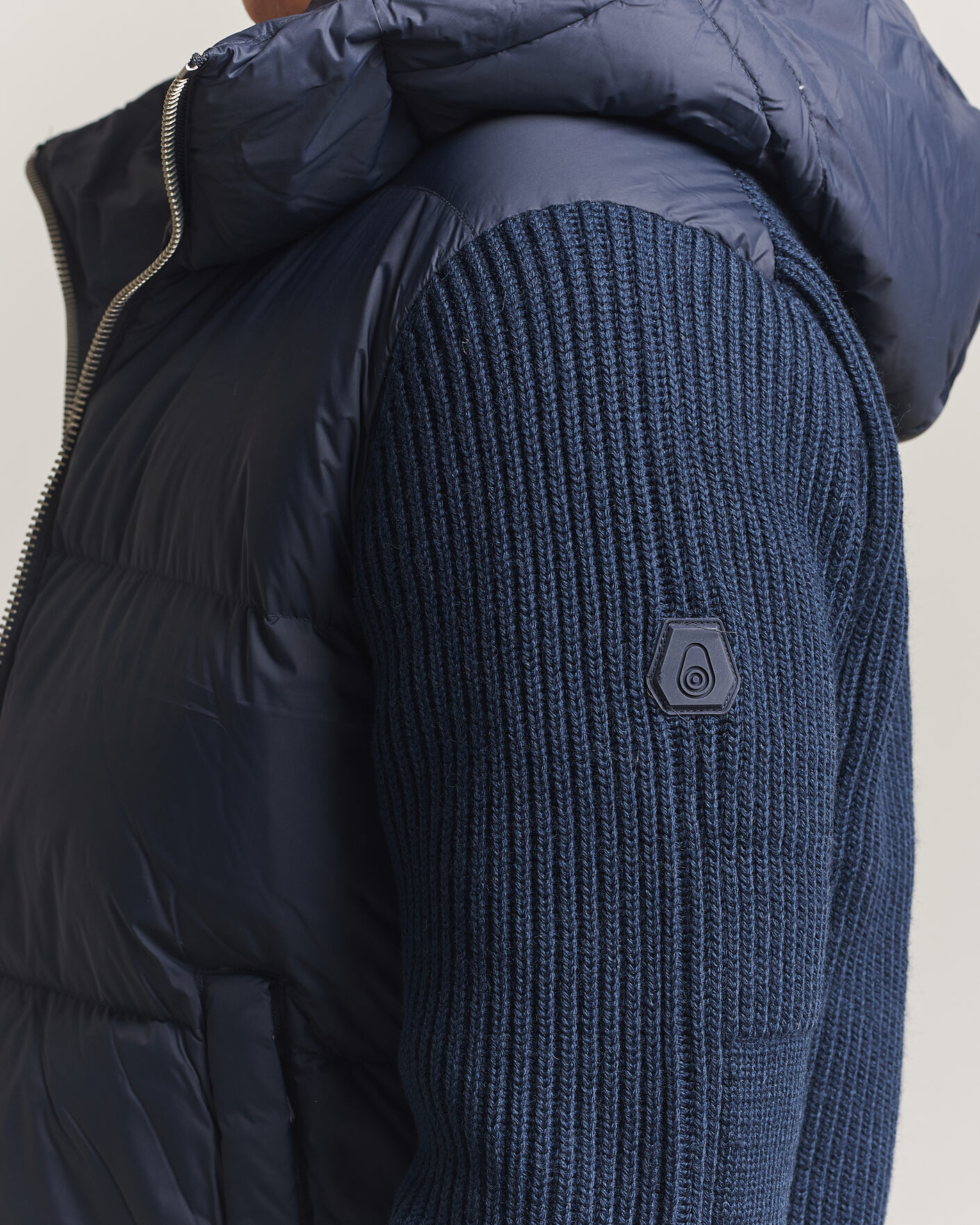 Men | Coats & Jackets | Sail Racing | Ridge Hooded Hybrid Jacket Dark Navy