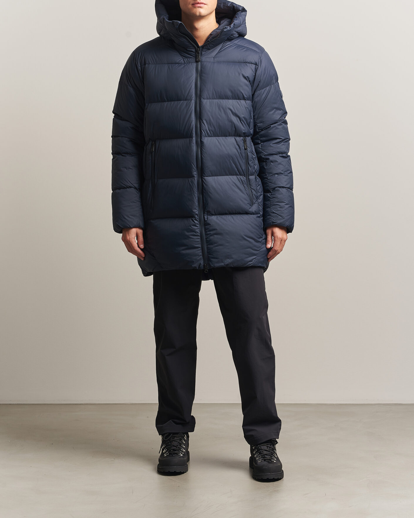 Men | Coats & Jackets | Sail Racing | Cloud Down Hooded Parka Dark Navy