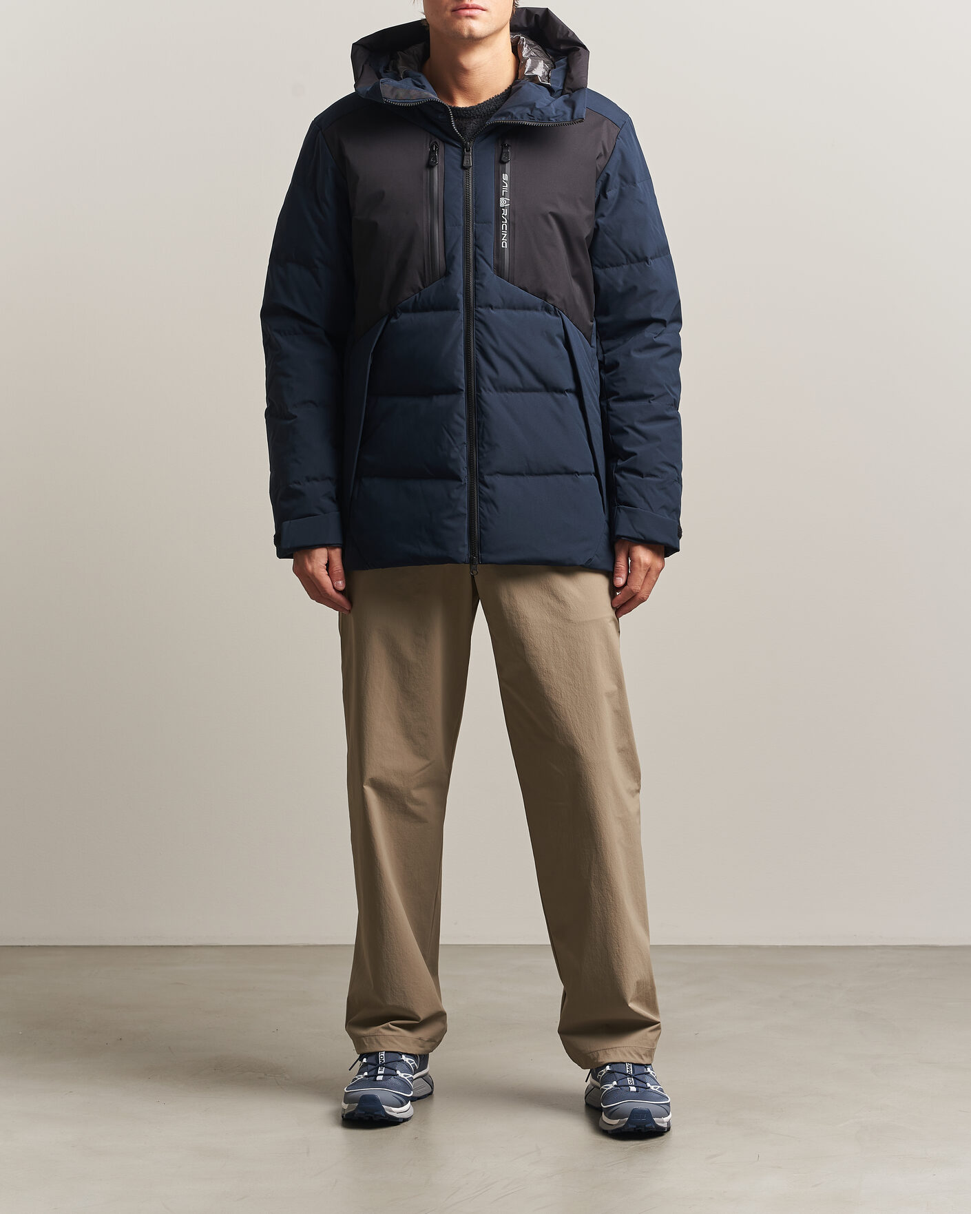 Men | Coats & Jackets | Sail Racing | Patrol Down Hooded Jacket Dark Navy