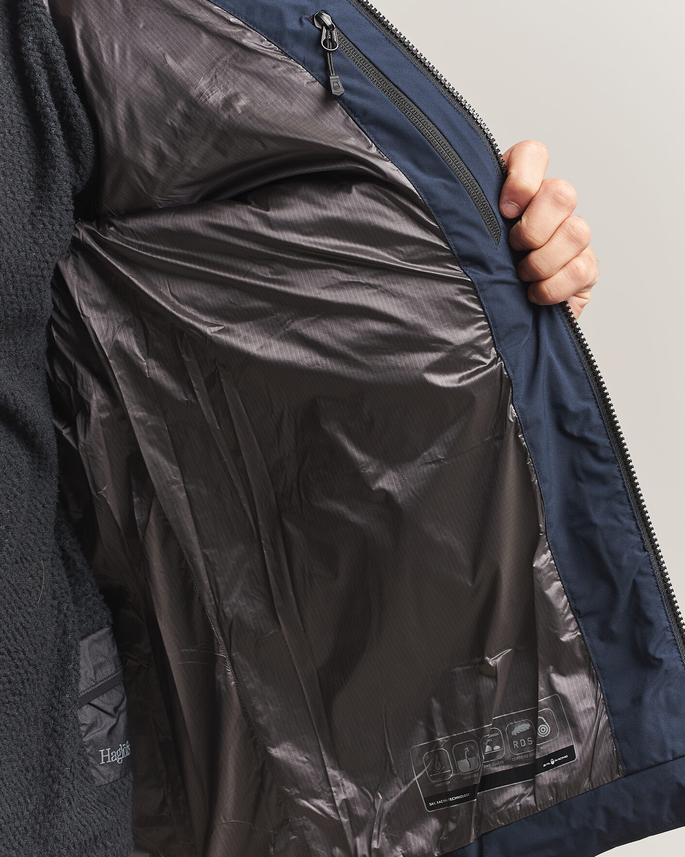 Men | Coats & Jackets | Sail Racing | Patrol Down Hooded Jacket Dark Navy