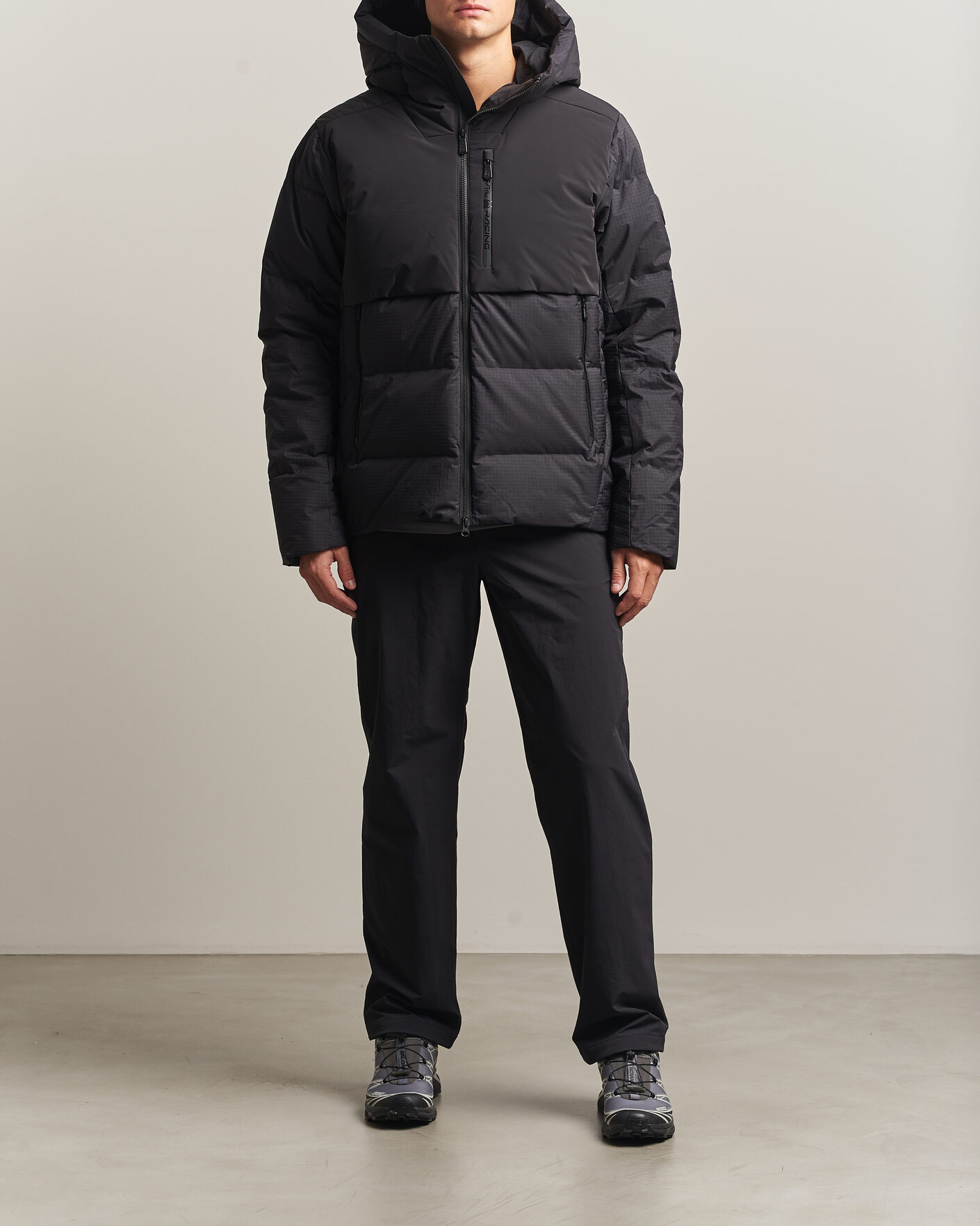 Men | Coats & Jackets | Sail Racing | Polar Down Hooded Jacket Carbon
