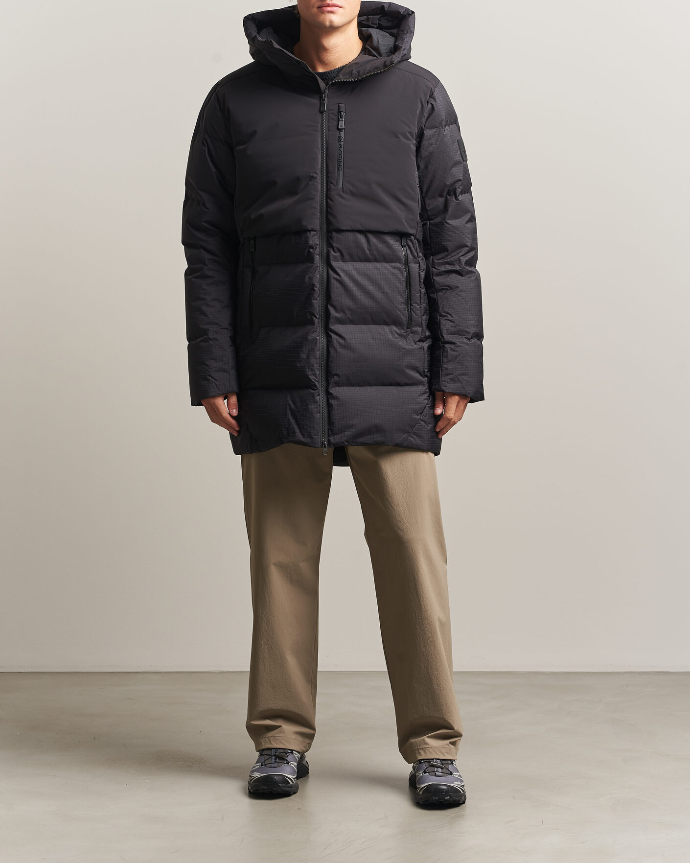 Men | Coats & Jackets | Sail Racing | Polar Down Hooded Parka Carbon