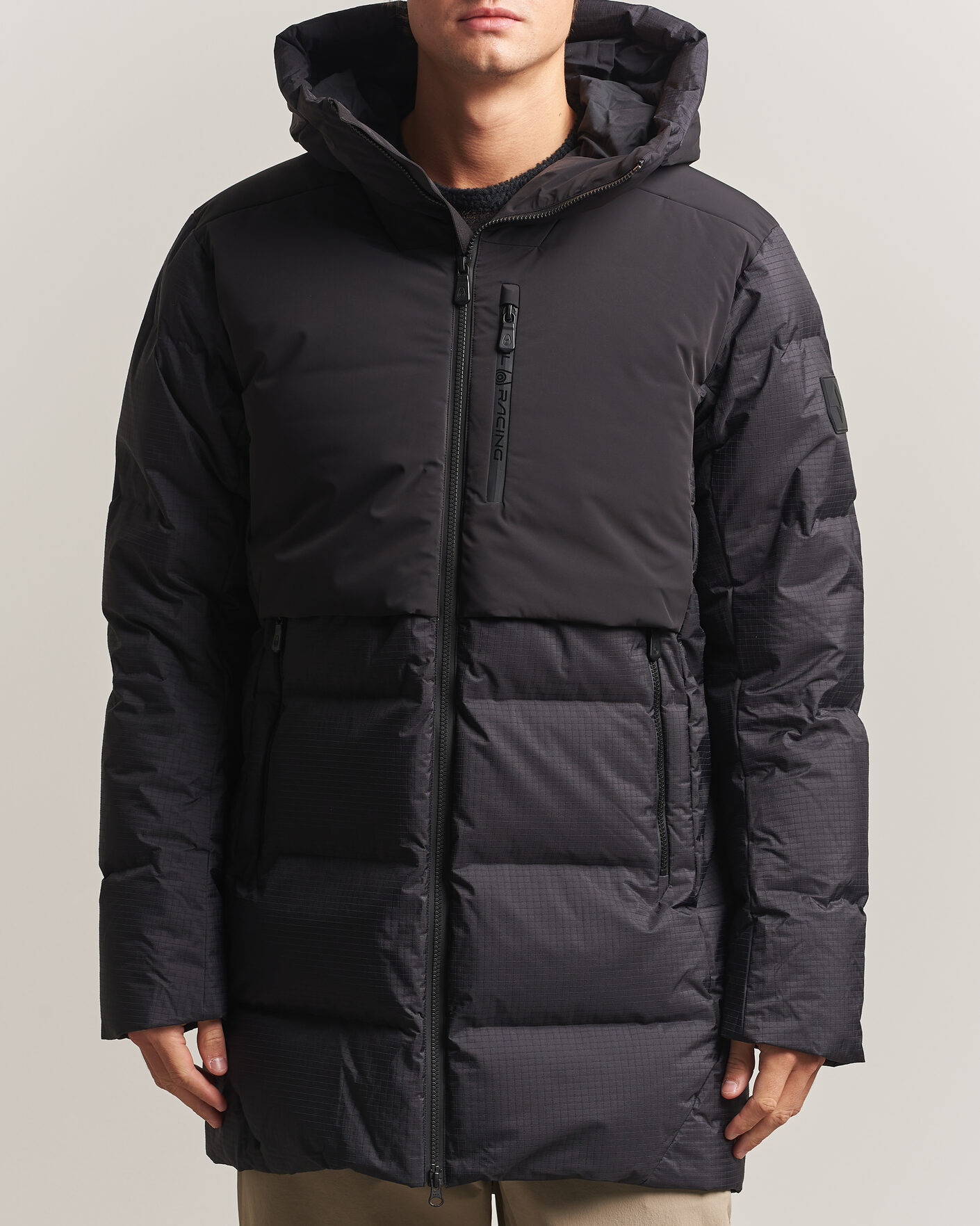 Men | Coats & Jackets | Sail Racing | Polar Down Hooded Parka Carbon