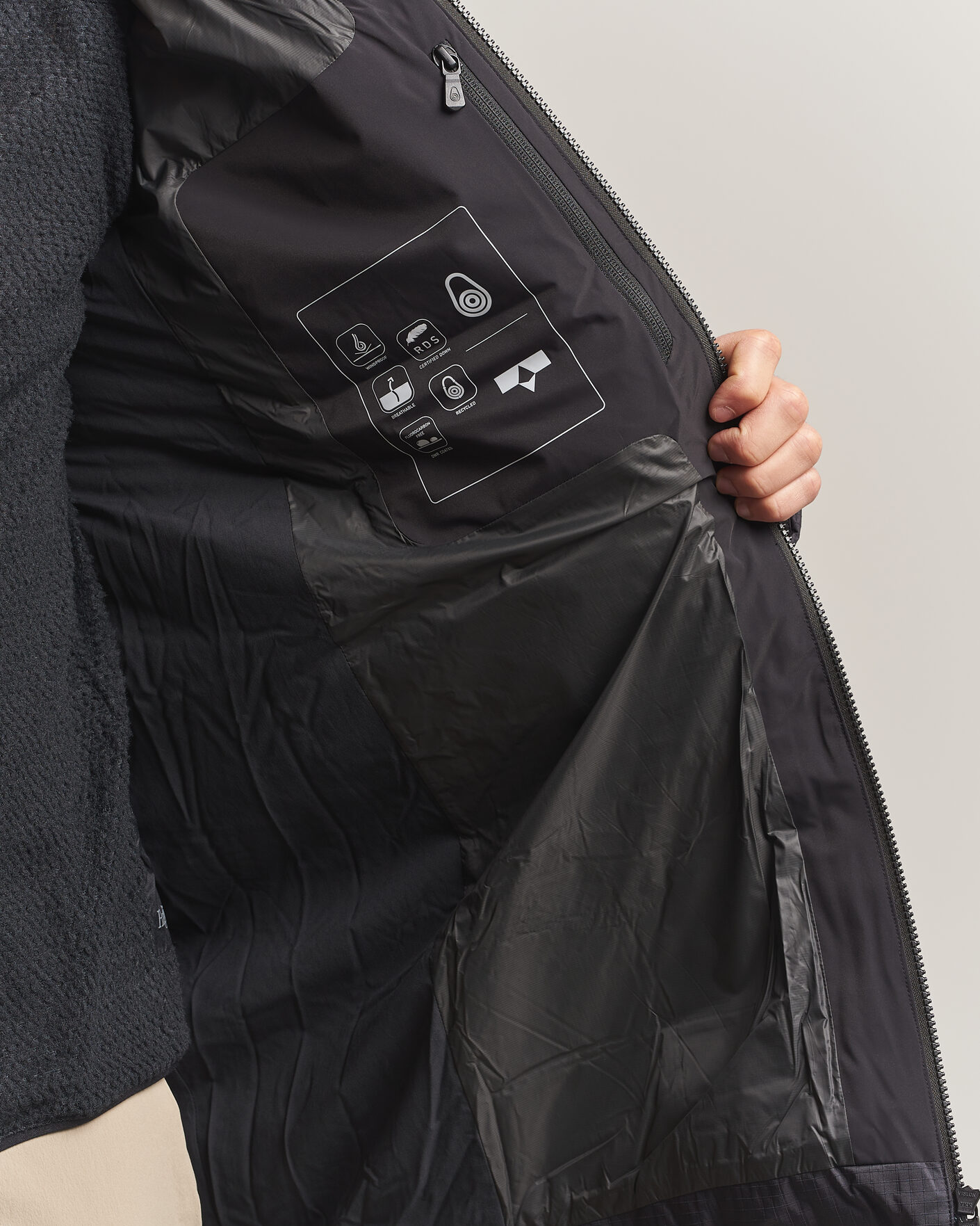 Men | Coats & Jackets | Sail Racing | Polar Down Hooded Parka Carbon
