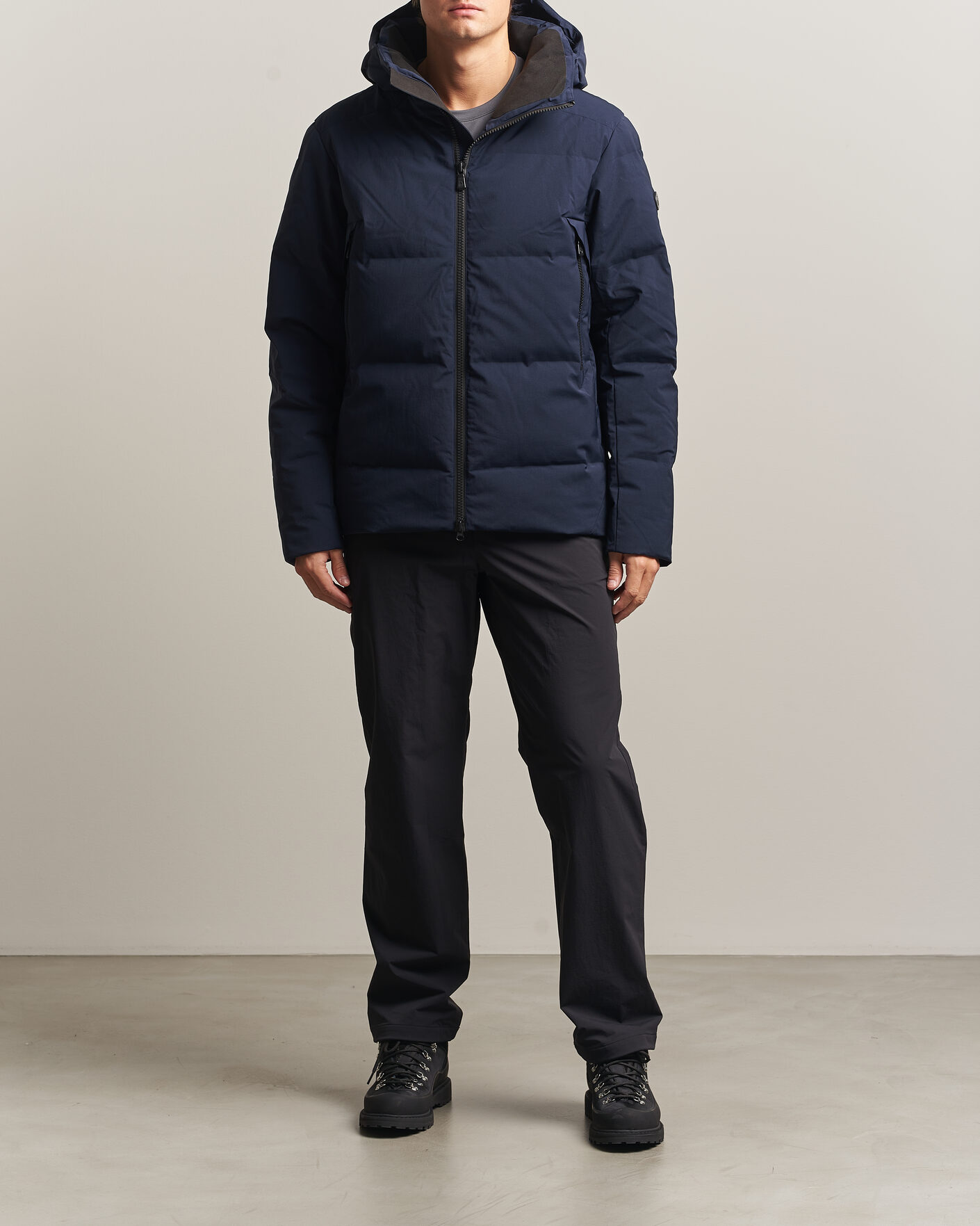 Men | Coats & Jackets | Sail Racing | Arc Down Hooded Jacket Dark Navy
