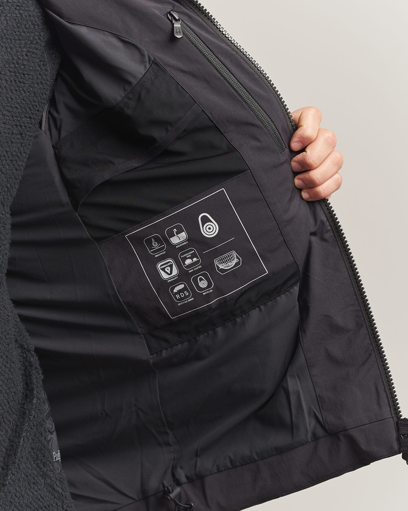 Men | Coats & Jackets | Sail Racing | Arc Down Hooded Jacket Carbon