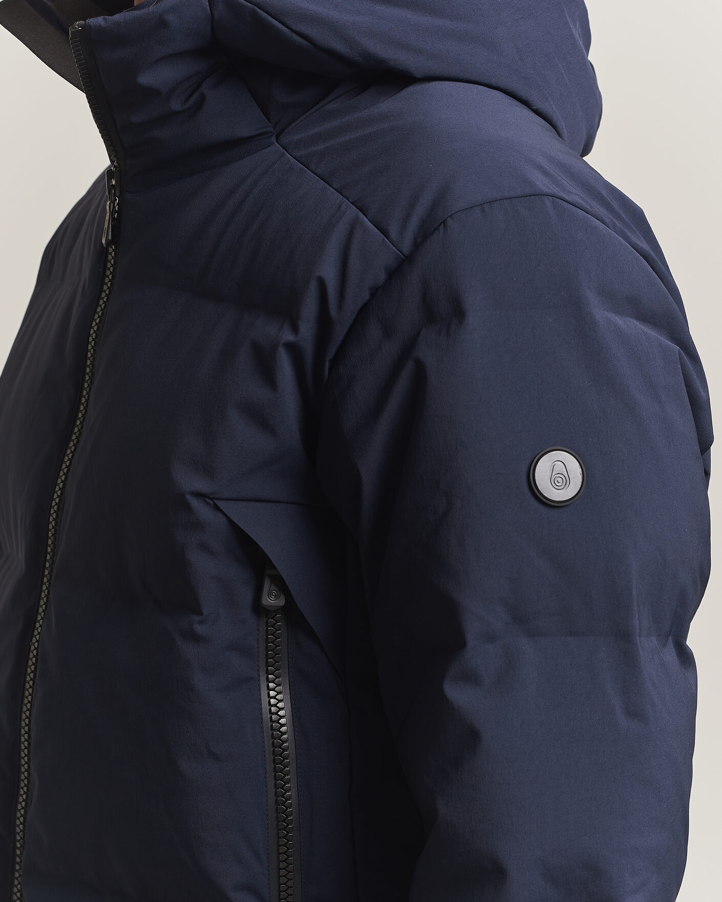 Men | Coats & Jackets | Sail Racing | Arc Down Hooded Parka Dark Navy