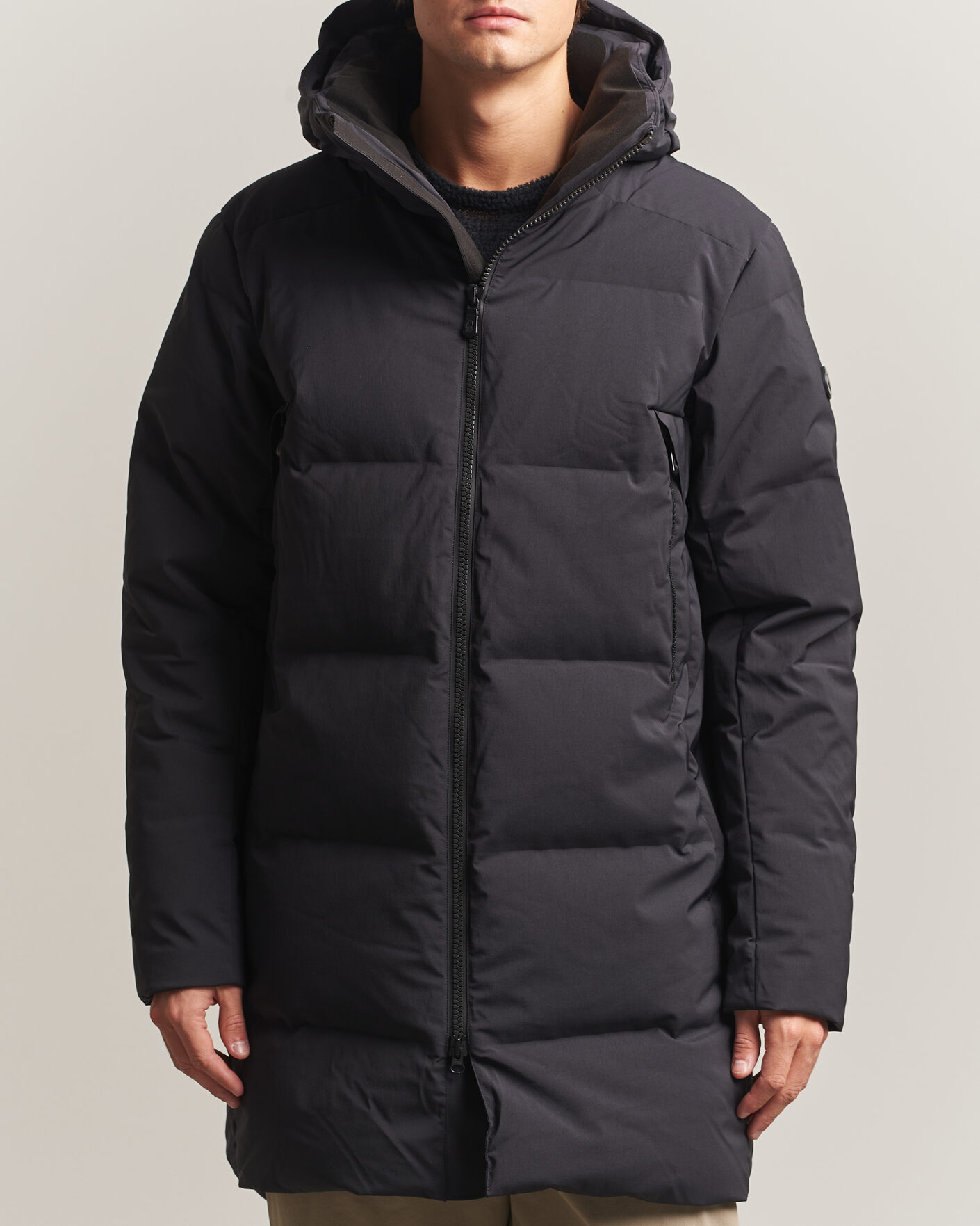 Men | Coats & Jackets | Sail Racing | Arc Down Hooded Parka Carbon