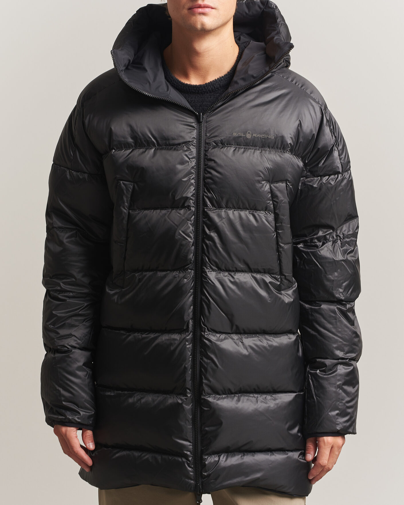 Men | Coats & Jackets | Sail Racing | Thunder Reversible Hooded Parka Carbon