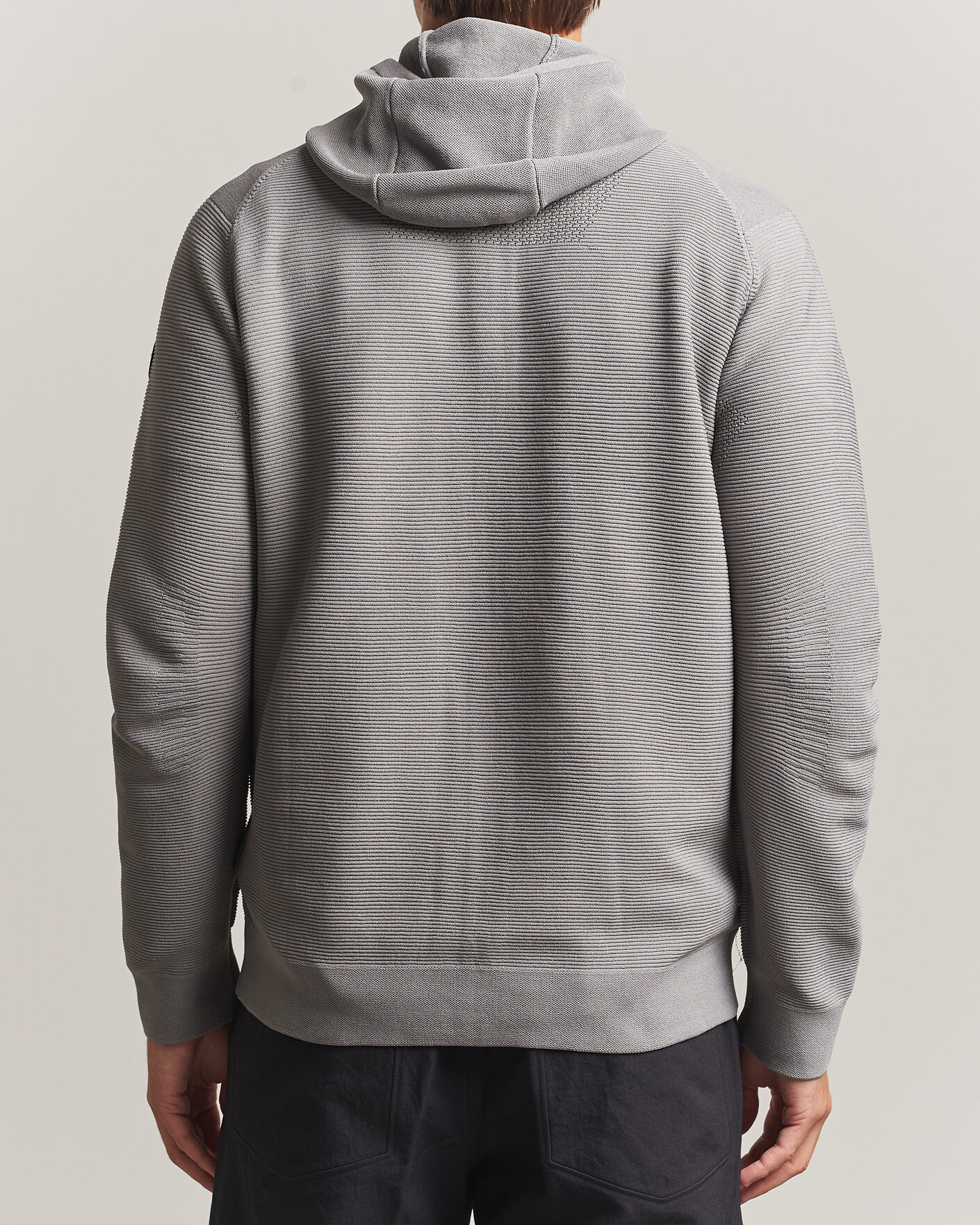 Men | Sweaters & Knitwear | Sail Racing | Element Seamless Full Zip Hoodie Frost Grey