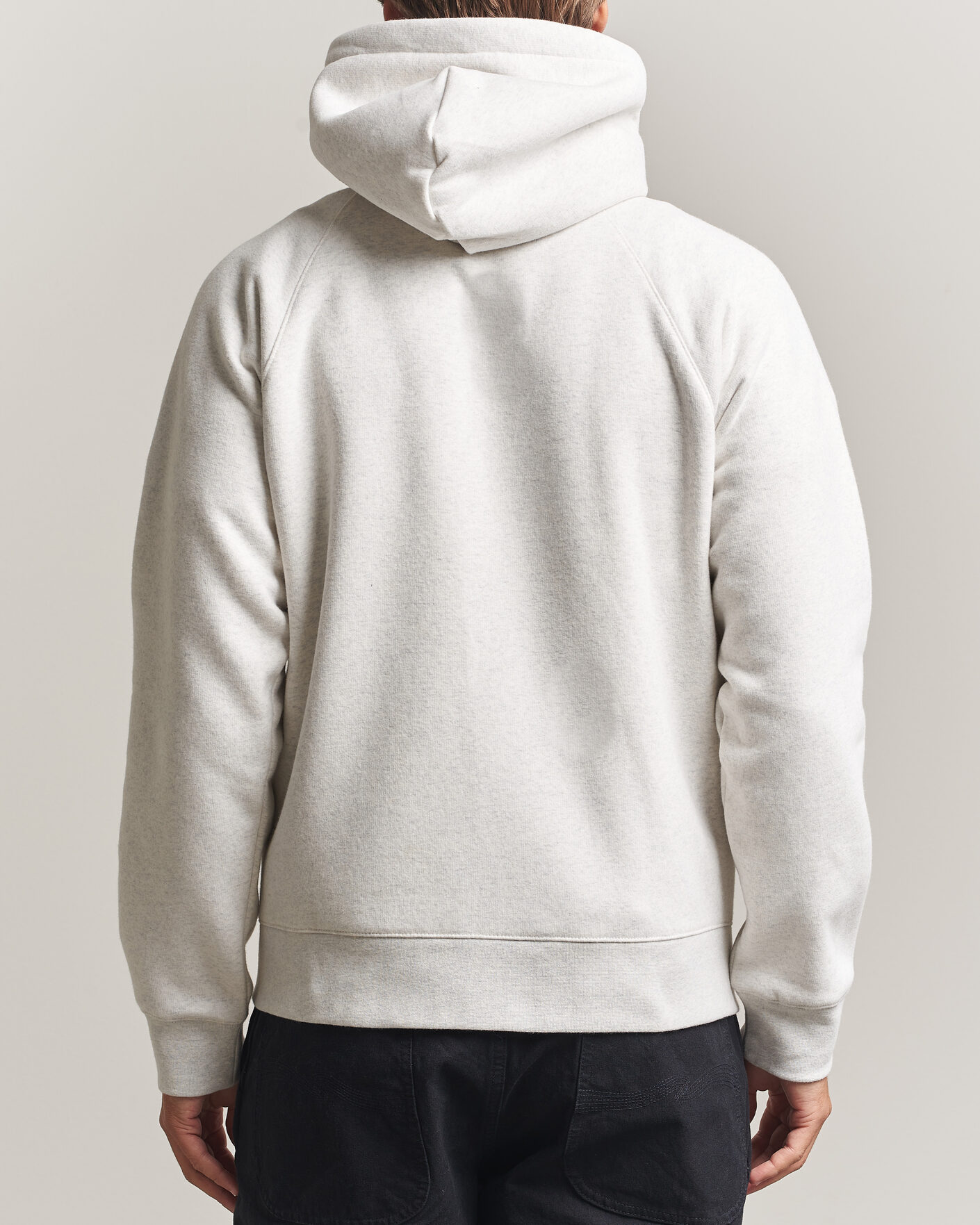 Men | Sweaters & Knitwear | Sail Racing | Flow Full Zip Hoodie Light Grey Melange