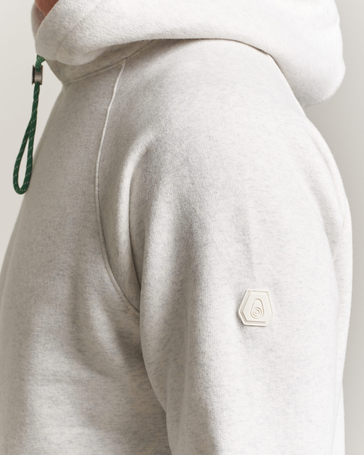 Men | Sweaters & Knitwear | Sail Racing | Flow Hoodie Light Grey Melange