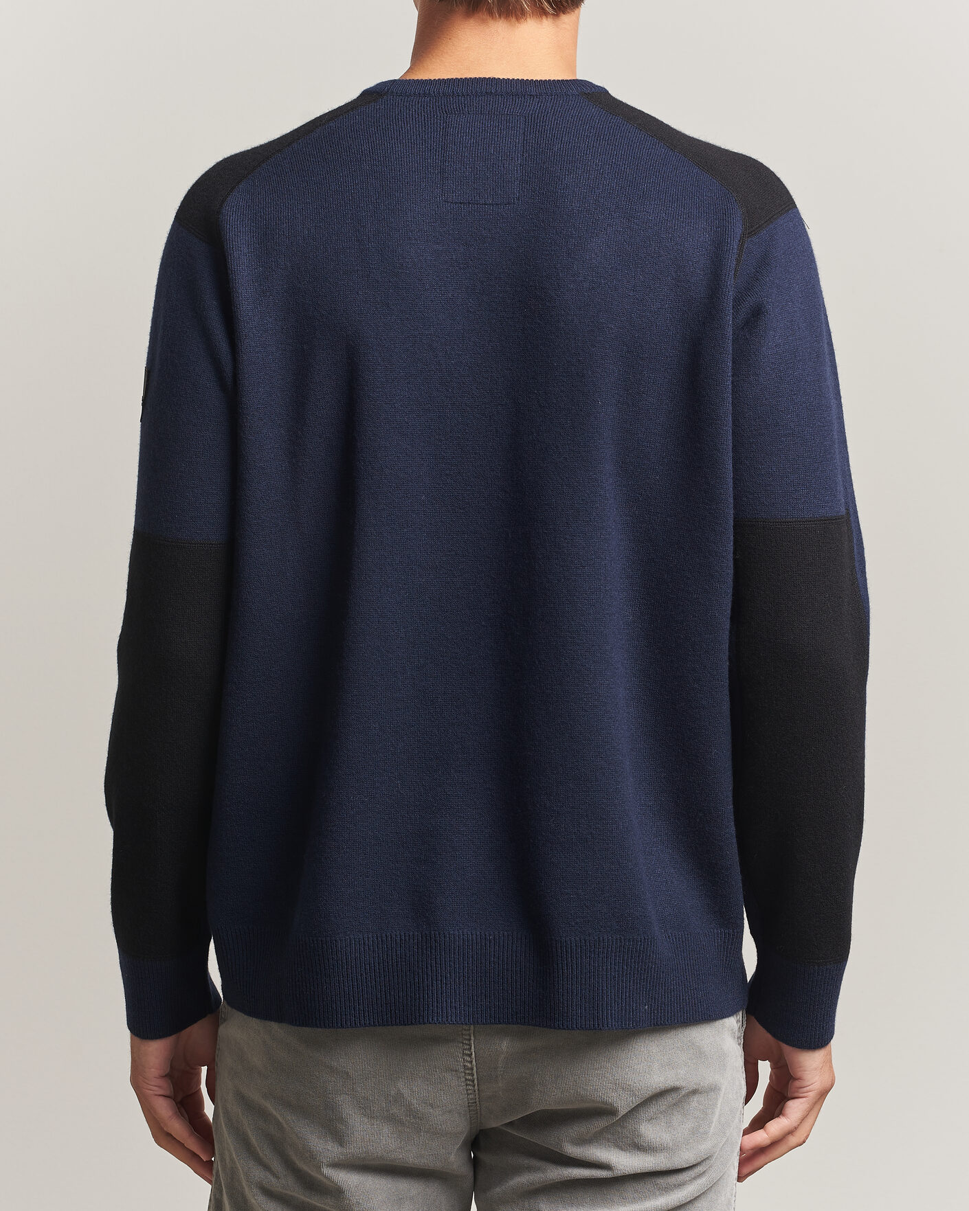 Men | Sweaters & Knitwear | Sail Racing | Spine Wool Knitted Sweater Dark Navy