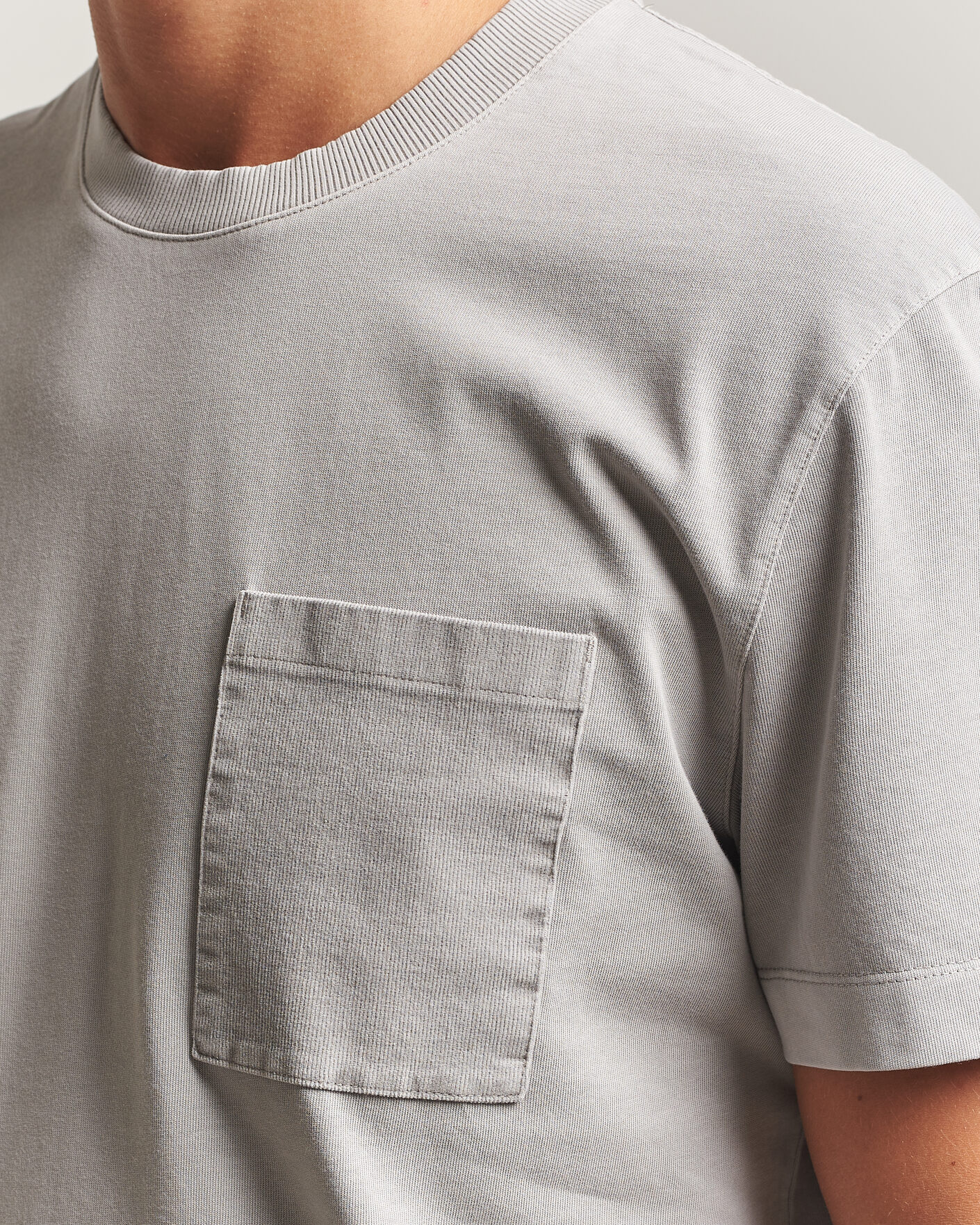 Men | T-Shirts | Sail Racing | Grinder Corduroy T-Shirt Sand