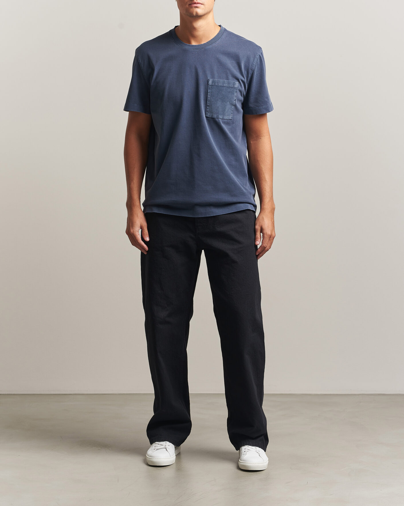 Men | T-Shirts | Sail Racing | Grinder Corduroy T-Shirt Dark Navy