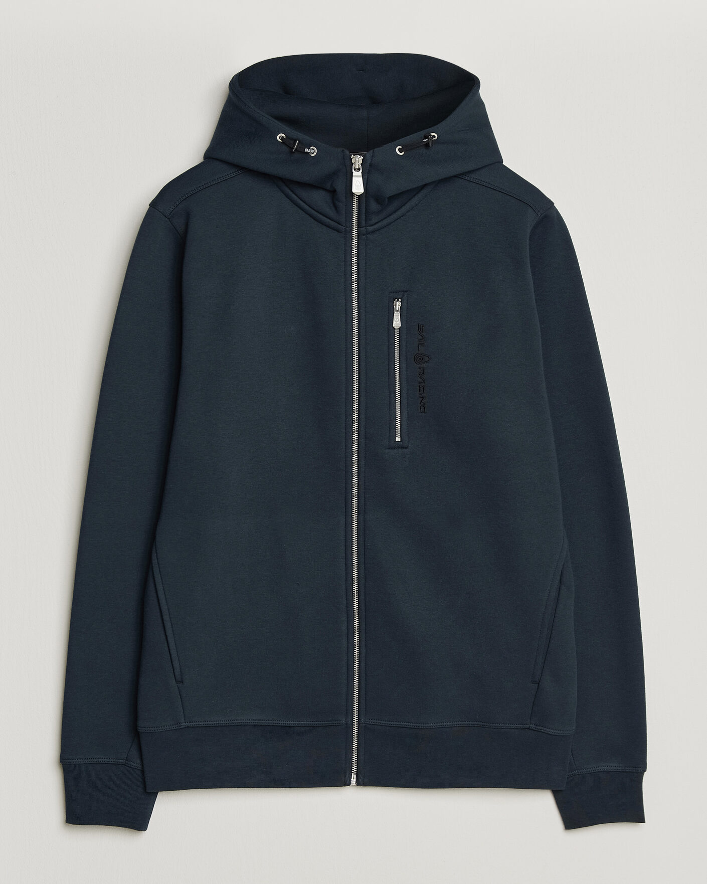 Men | Sweaters & Knitwear | Sail Racing | Bowman Full Zip Hoodie Dark Navy