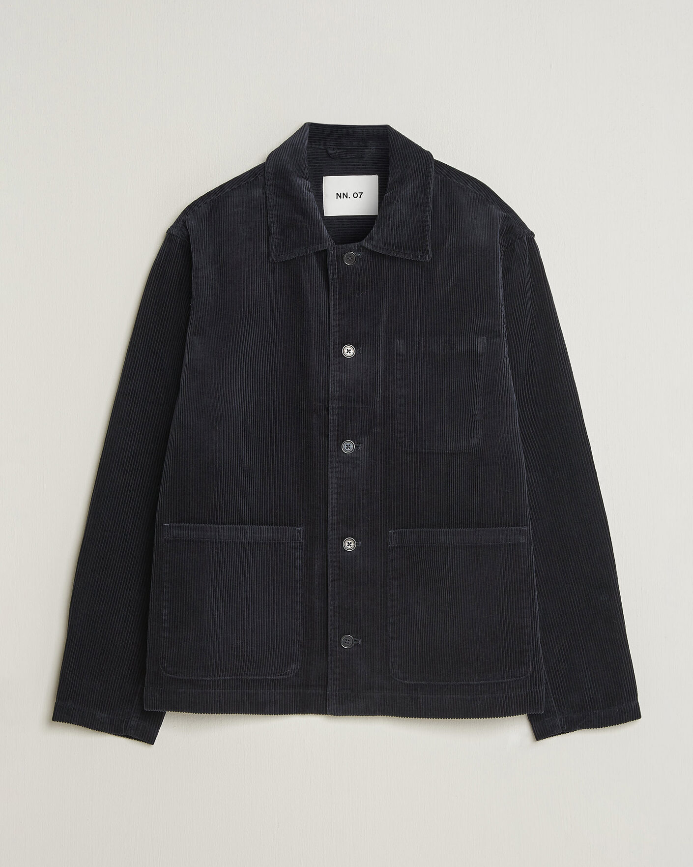 Men | Shirts | NN07 | Morgan Corduroy Overshirt Deep Navy