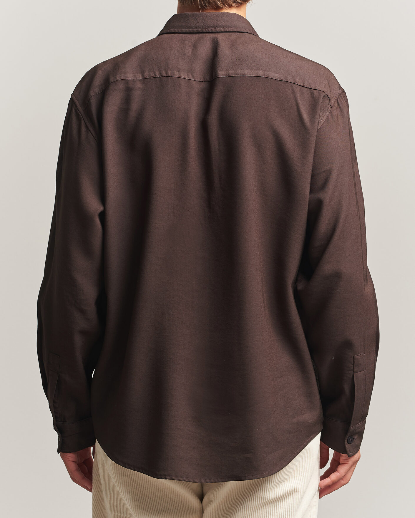 Men | Shirts | NN07 | Deon Viscose Shirt Deep Truffle