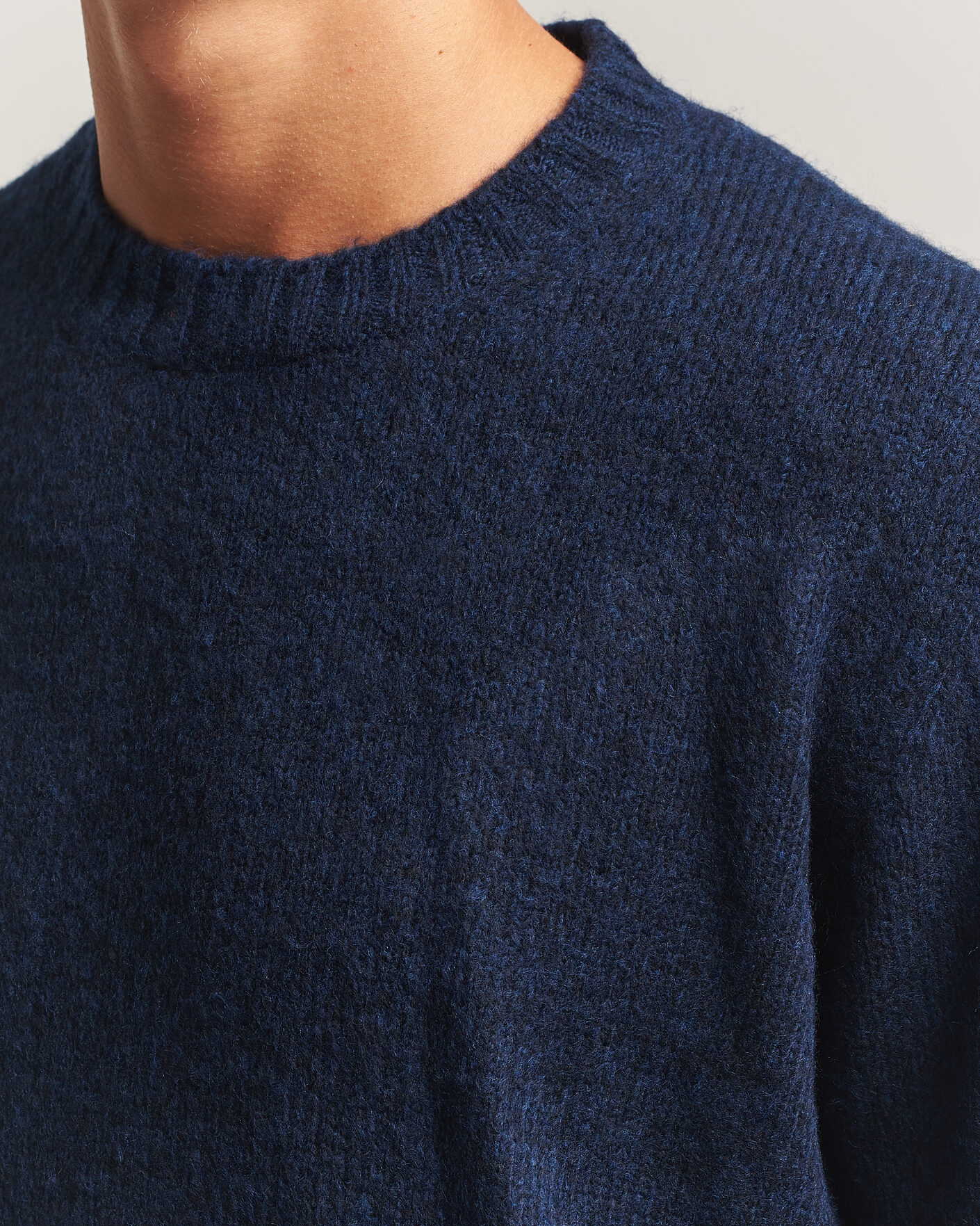 Men | Sweaters & Knitwear | NN07 | Lee Wool Knitted Sweater Navy Blue