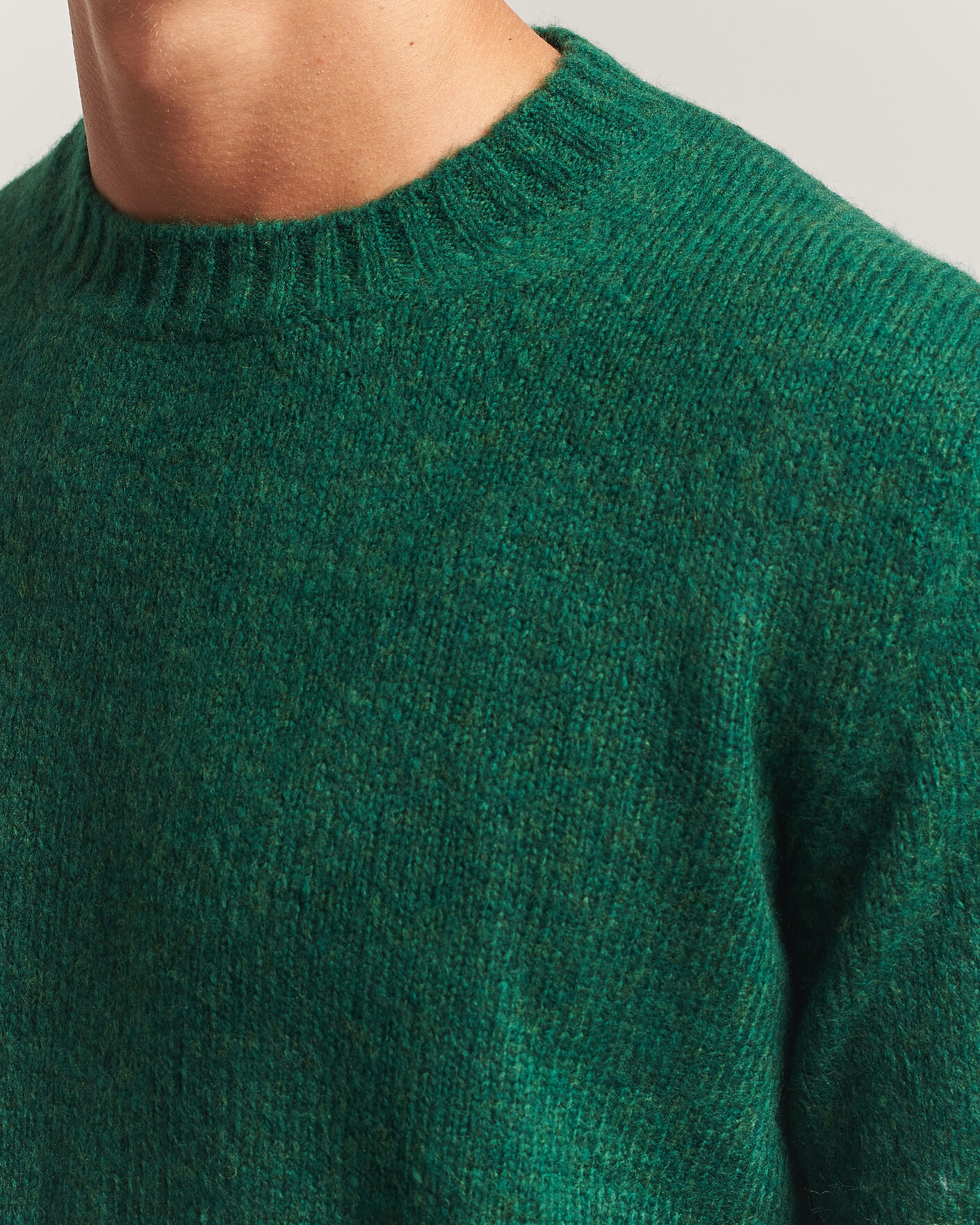 Men | Sweaters & Knitwear | NN07 | Lee Wool Knitted Sweater Eden Green