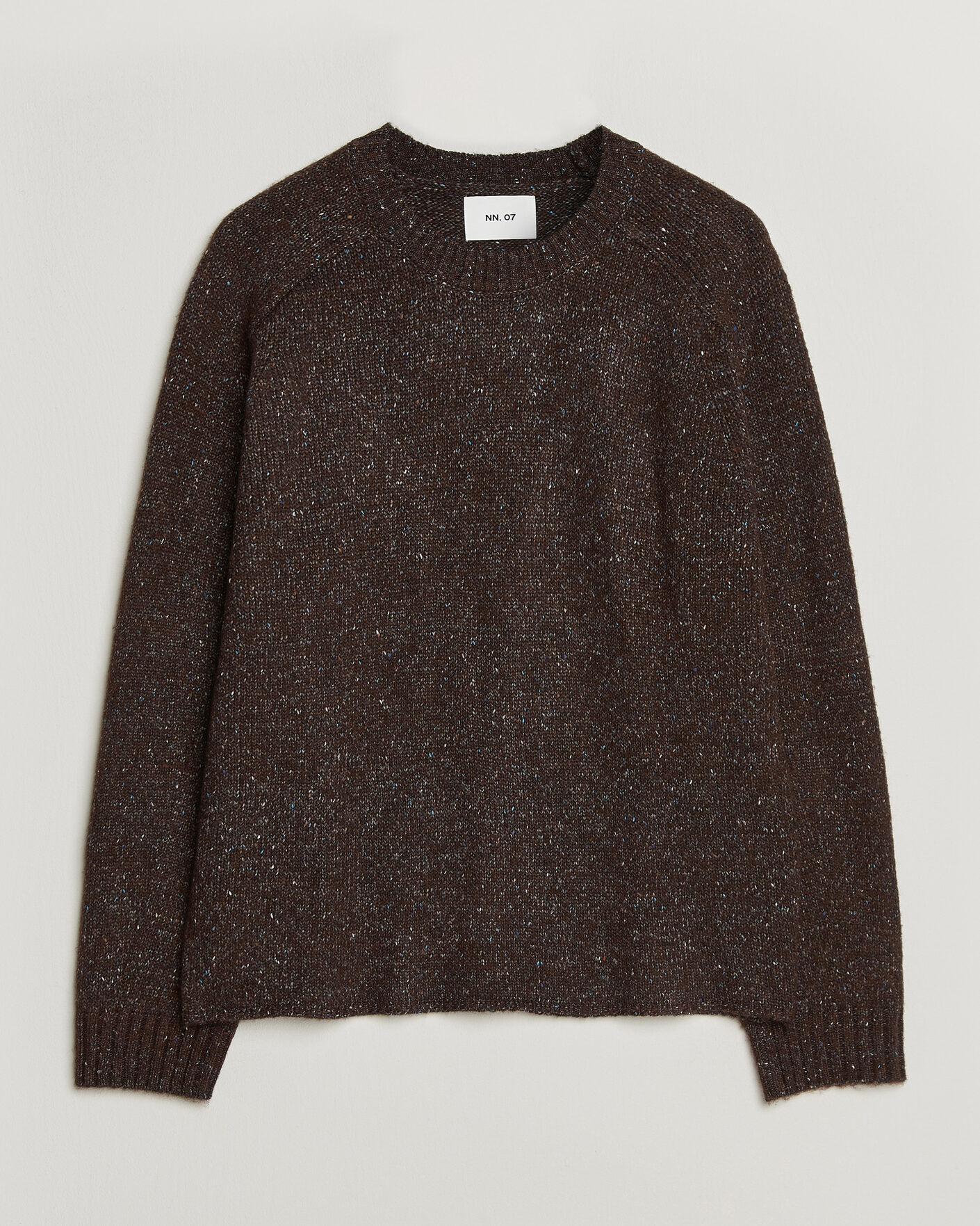 Men | Sweaters & Knitwear | NN07 | Jim Neps Wool Knitted Sweater Deep Truffle