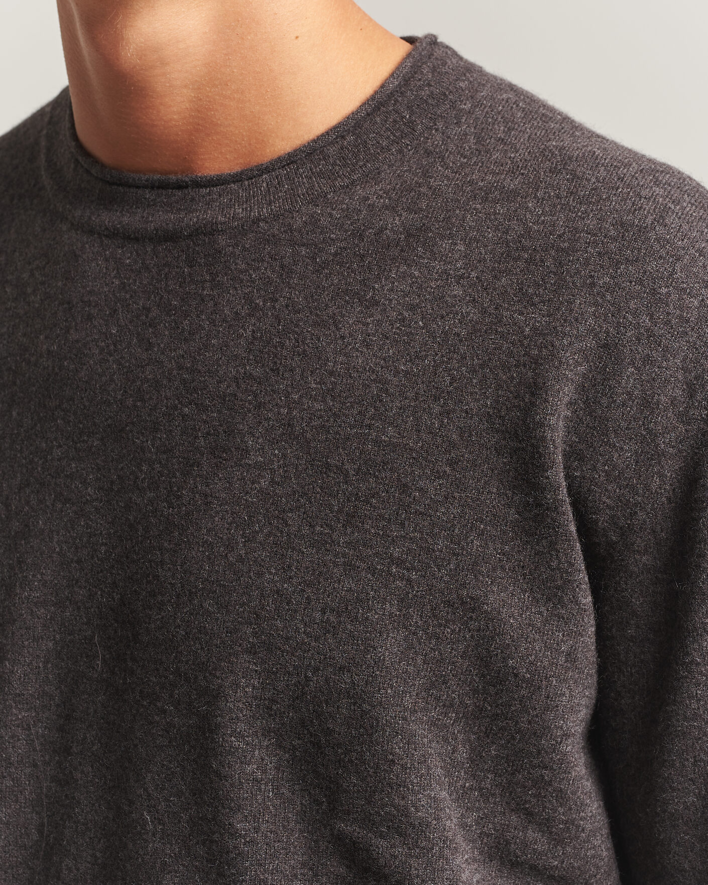 Men | Sweaters & Knitwear | NN07 | Sammy Wool Knitted Sweater Earth Melange