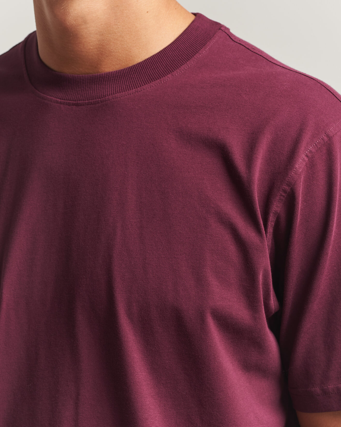 Men | T-Shirts | NN07 | Adam Crew Neck T-Shirt Winetasting