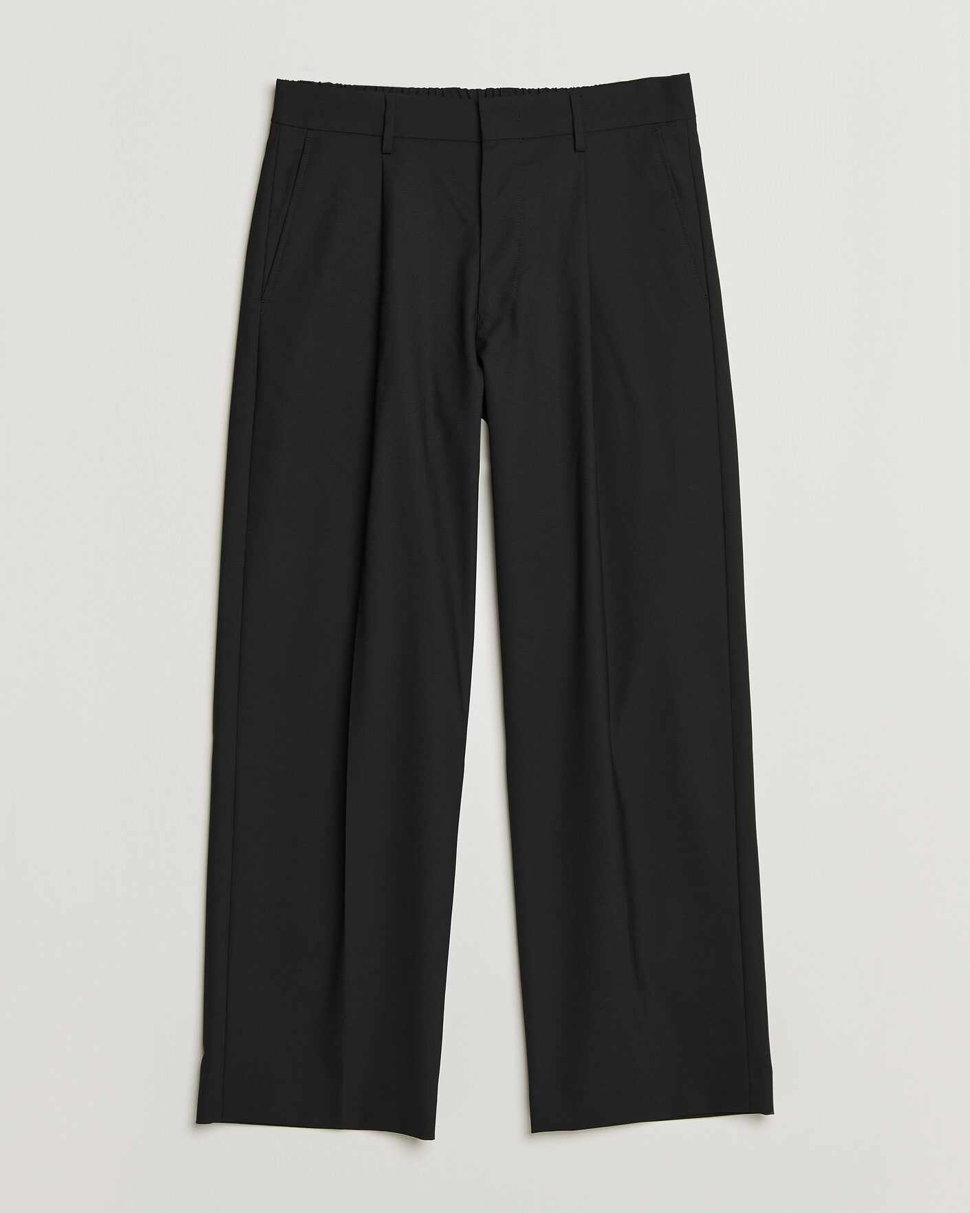 Men | Trousers | NN07 | Kay Wool Trousers Black