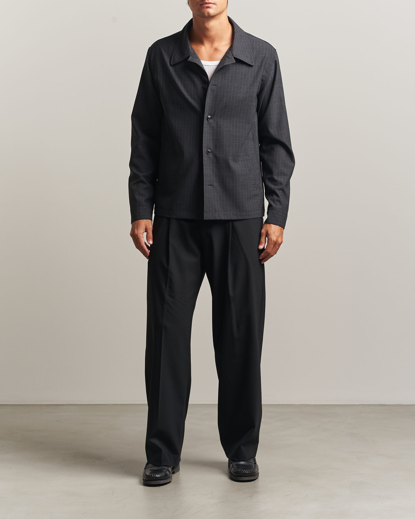 Men | Trousers | NN07 | Kay Wool Trousers Black