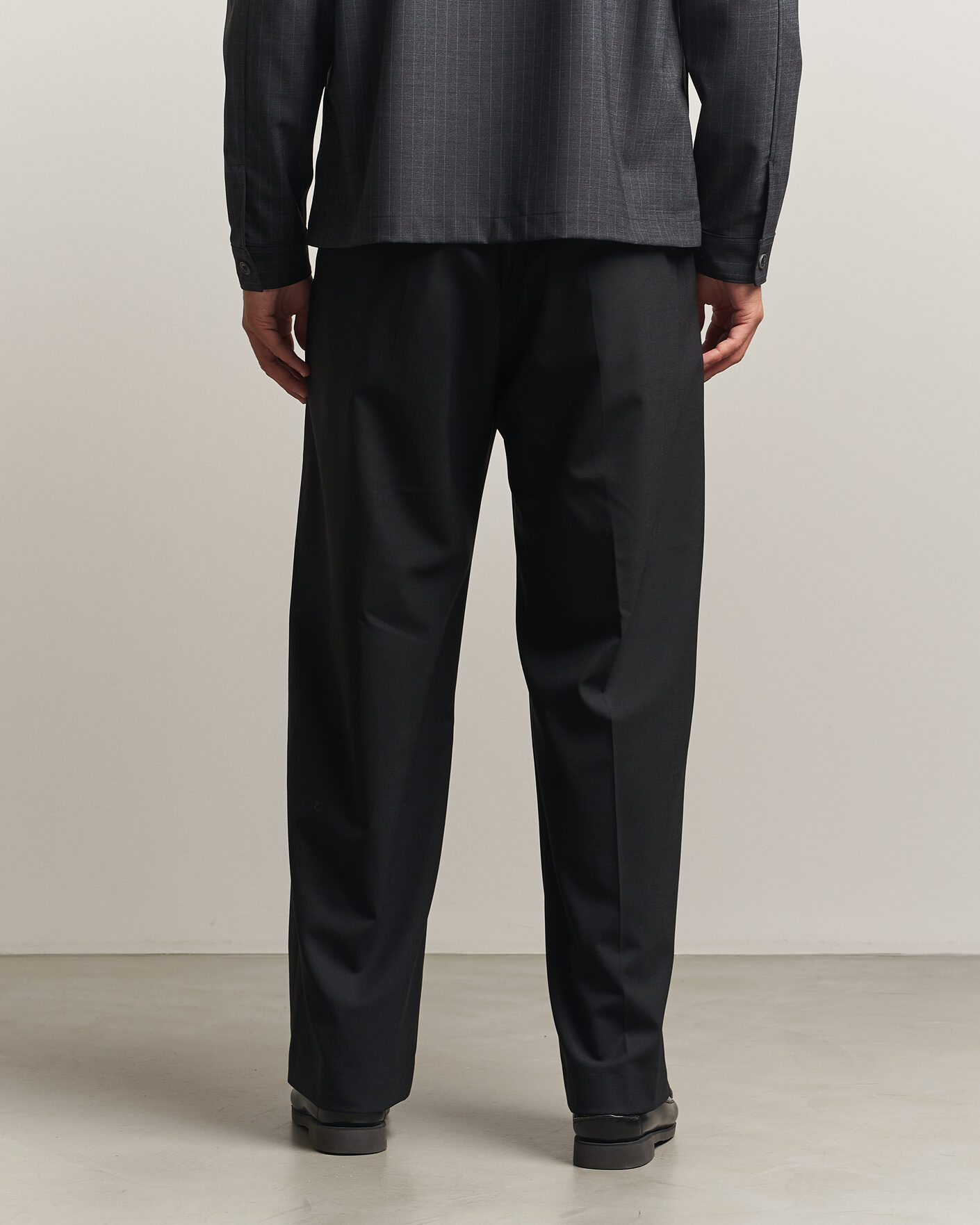 Men | Trousers | NN07 | Kay Wool Trousers Black