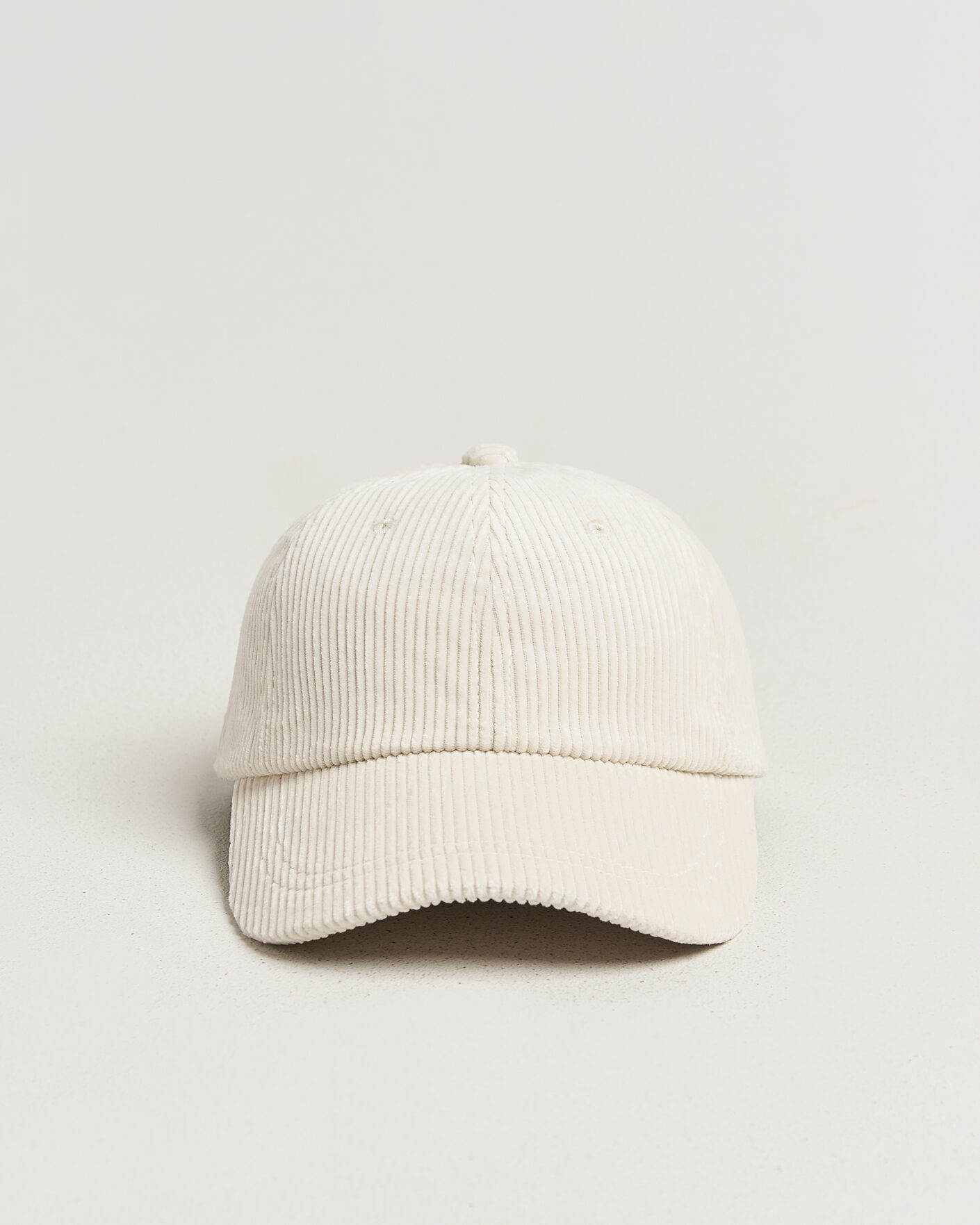 Men | Hats & Caps | NN07 | Corduroy Dad Cap Ivory