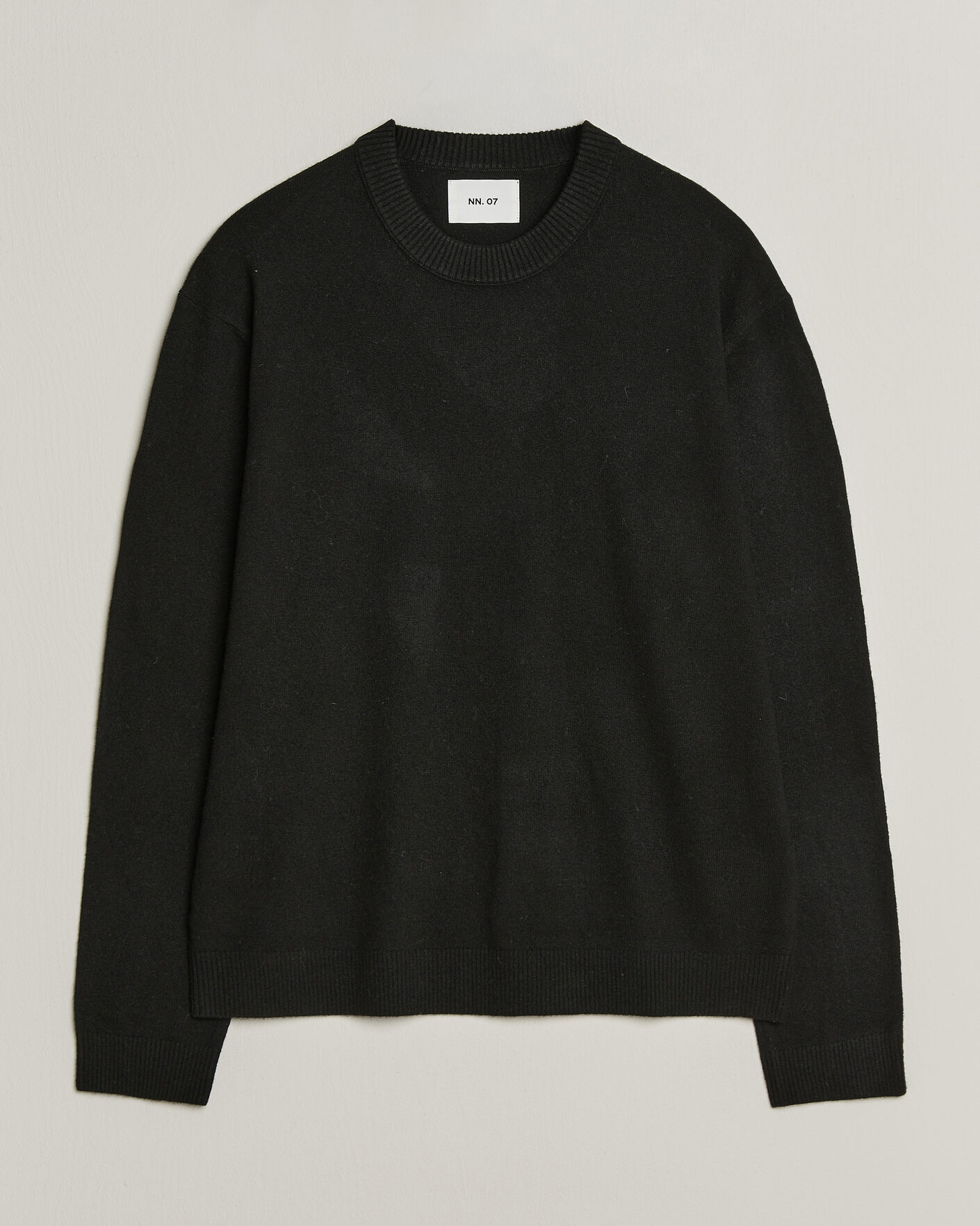 Men | Sweaters & Knitwear | NN07 | Raz Lambswool Knitted Sweater Black