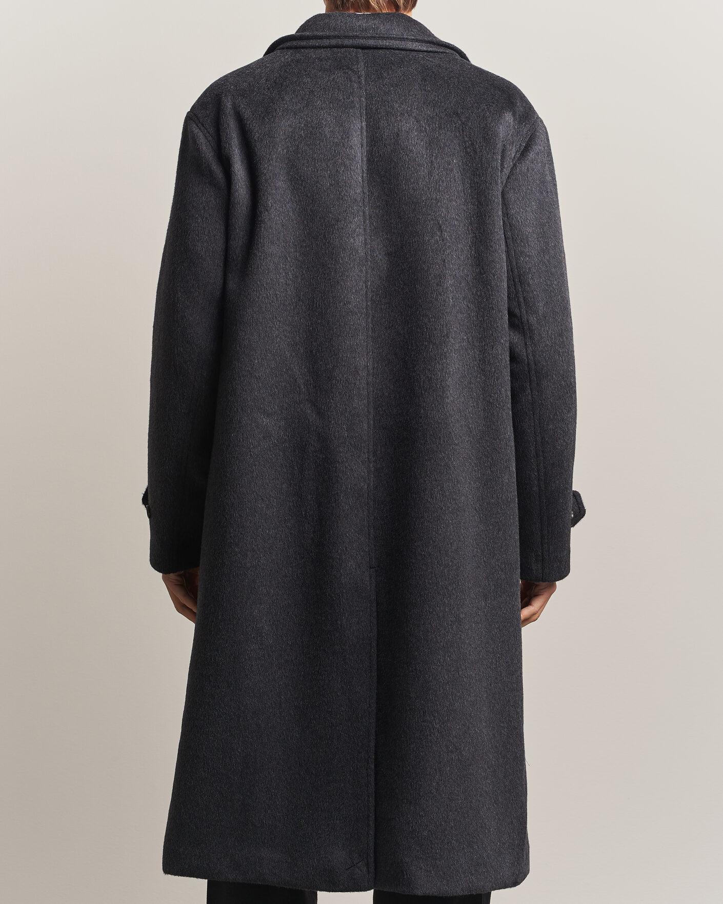Men | Coats & Jackets | NN07 | Gibson Wool/Cashmere Coat Dark Grey