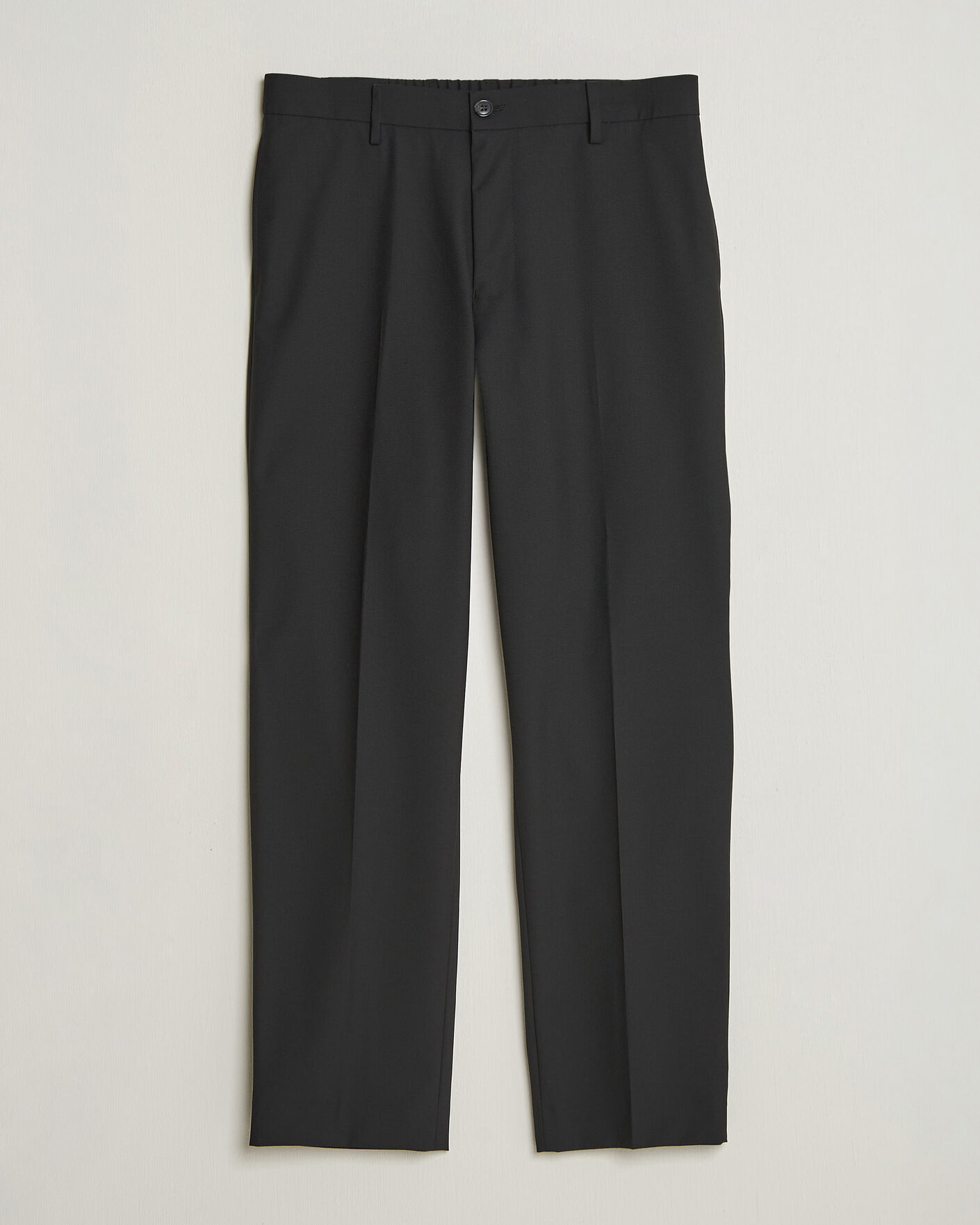 Men | Trousers | NN07 | Brendan Wool Drawstring Trousers Black