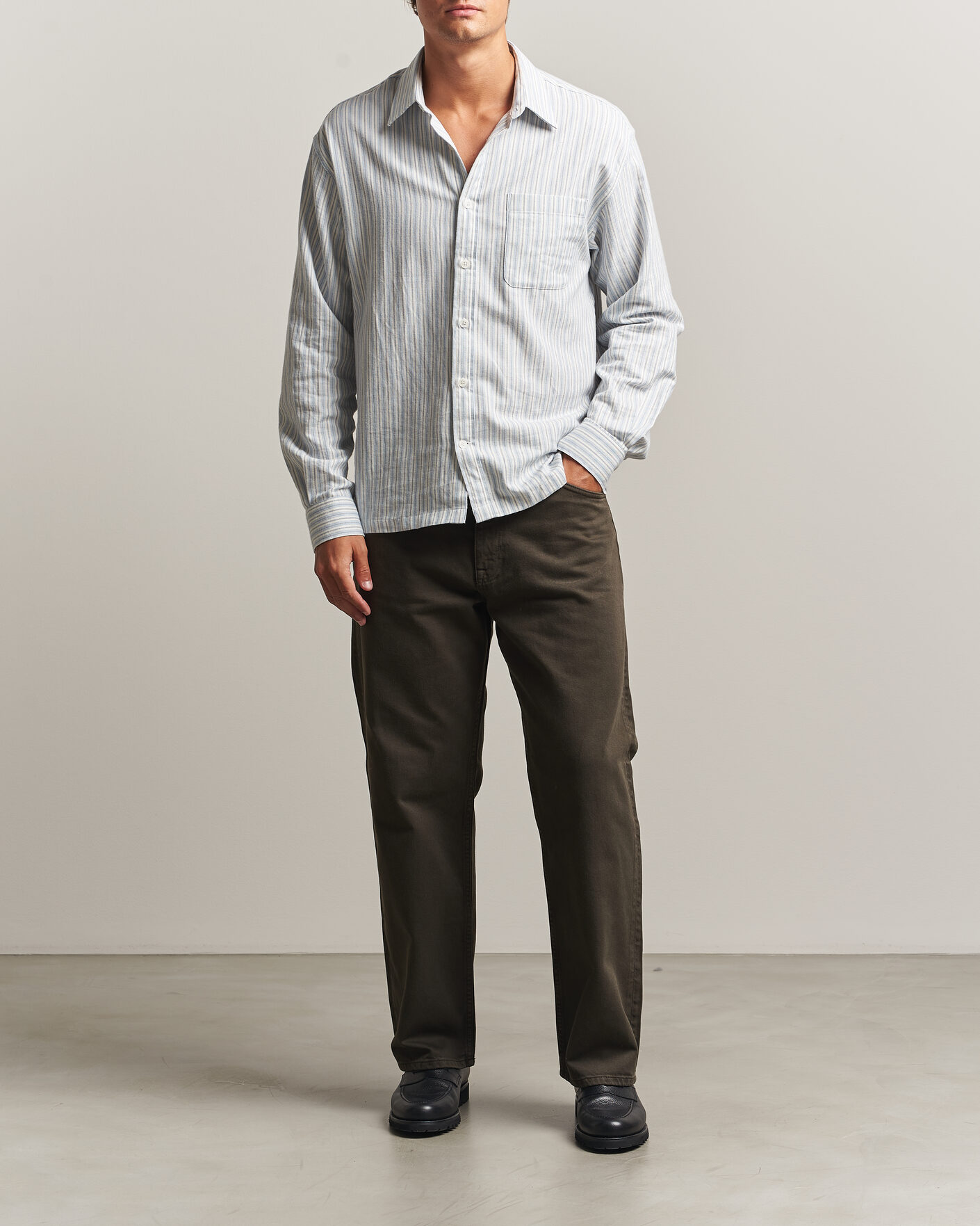 Men | Trousers | NN07 | Otis Relaxed Fit Jeans Earthwood
