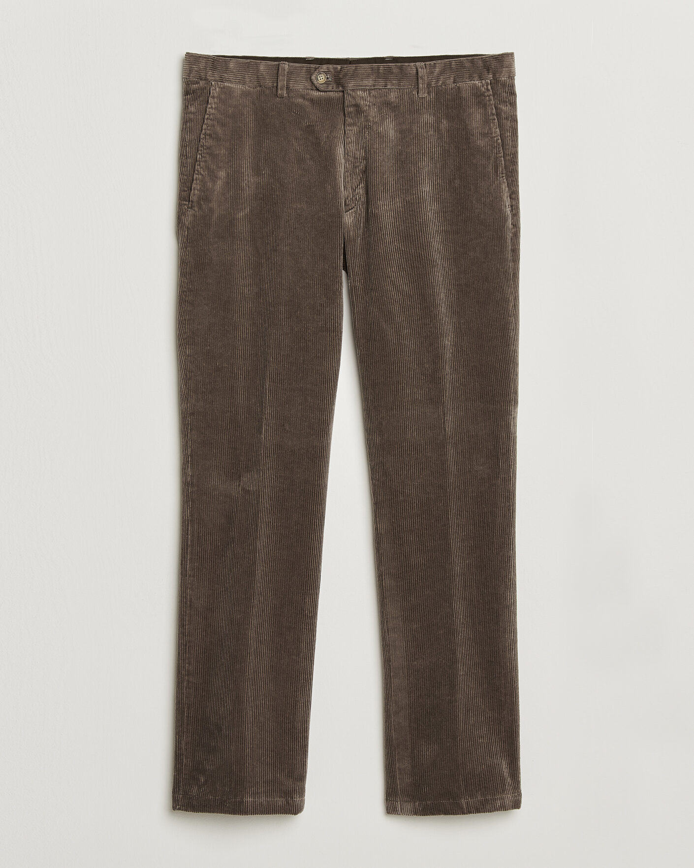 Men | Trousers | Oscar Jacobson | Dandy Corduroy Trousers Taupe