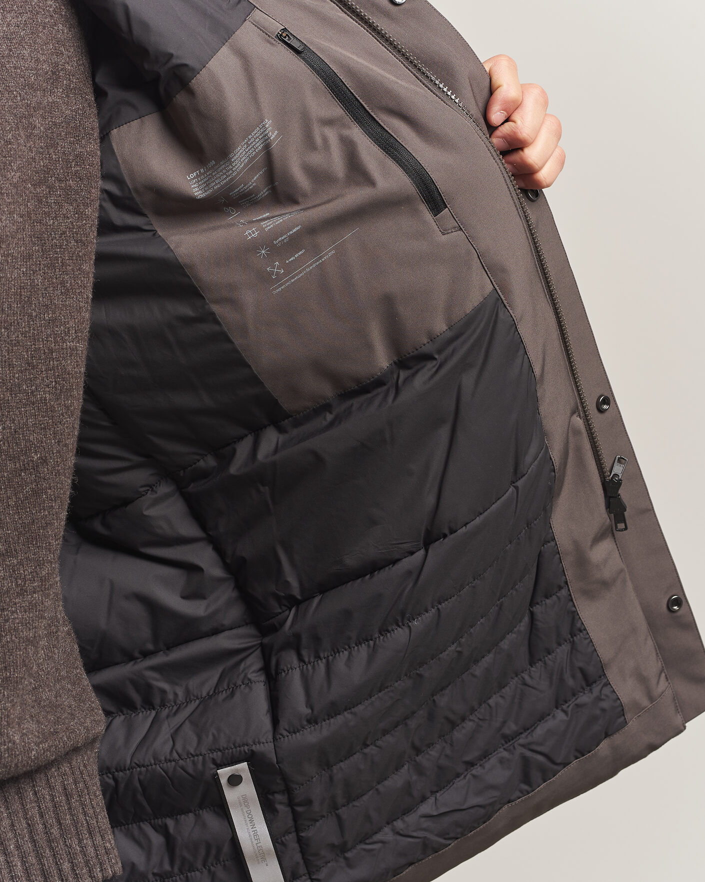 Men | Coats & Jackets | Scandinavian Edition | Loft II Waterproof Padded Coat Amber