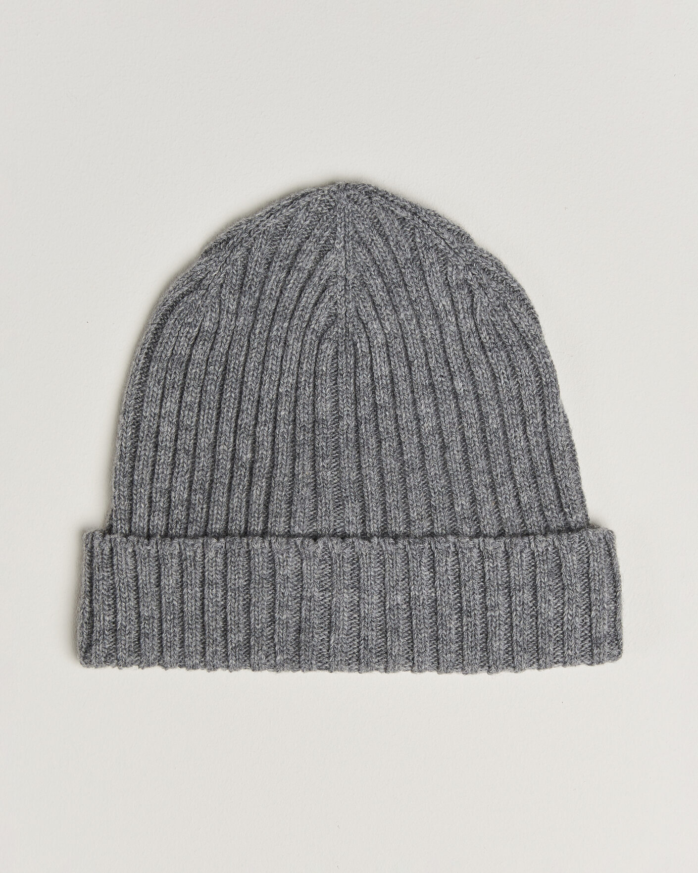 Men | Beanies | Stenströms | Brushed Merino Beanie Grey