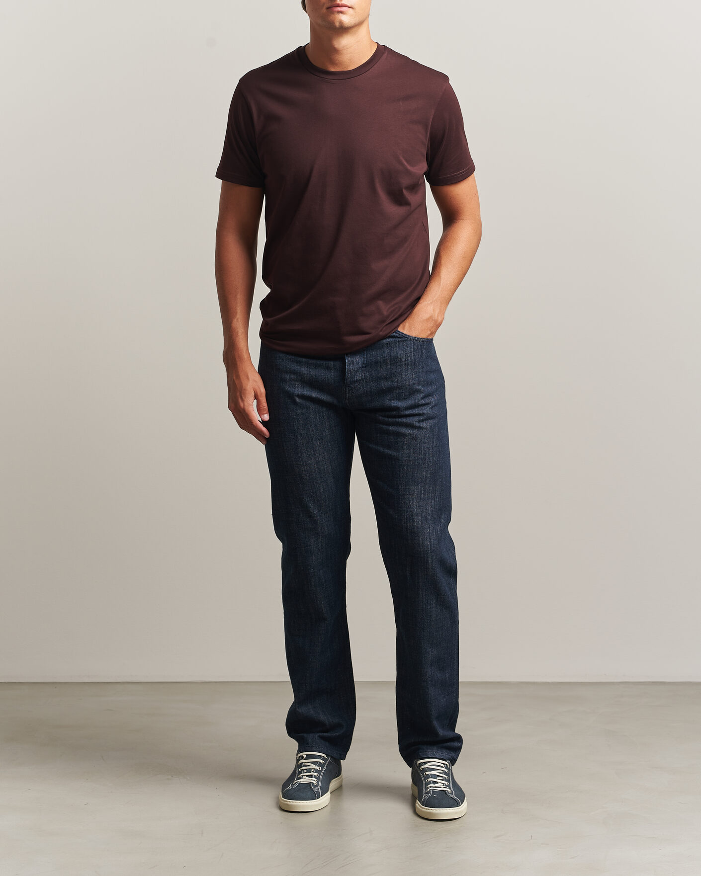 Men | Jeans | Sunspel | Japanese Denim Jeans Blue
