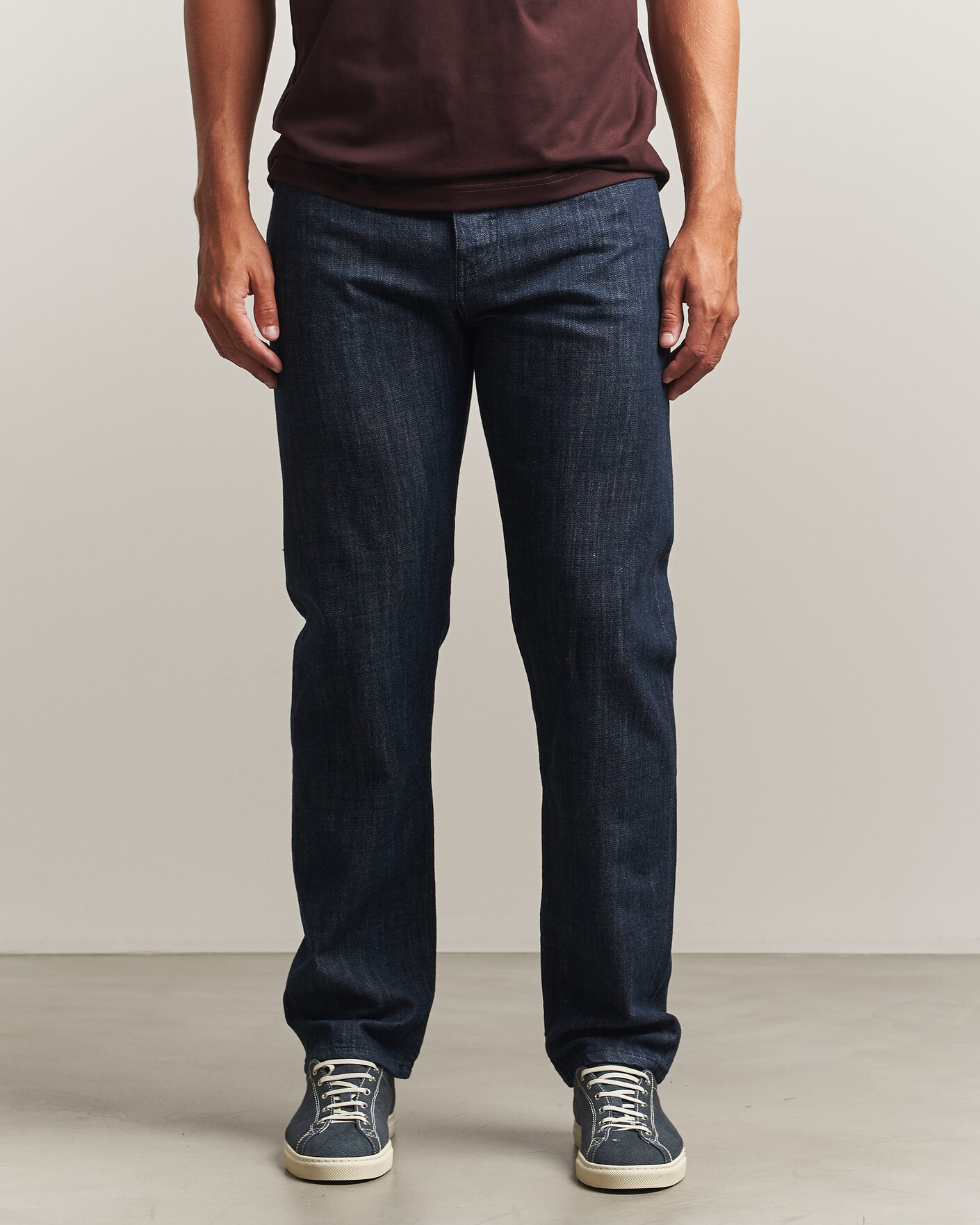 Men | Jeans | Sunspel | Japanese Denim Jeans Blue