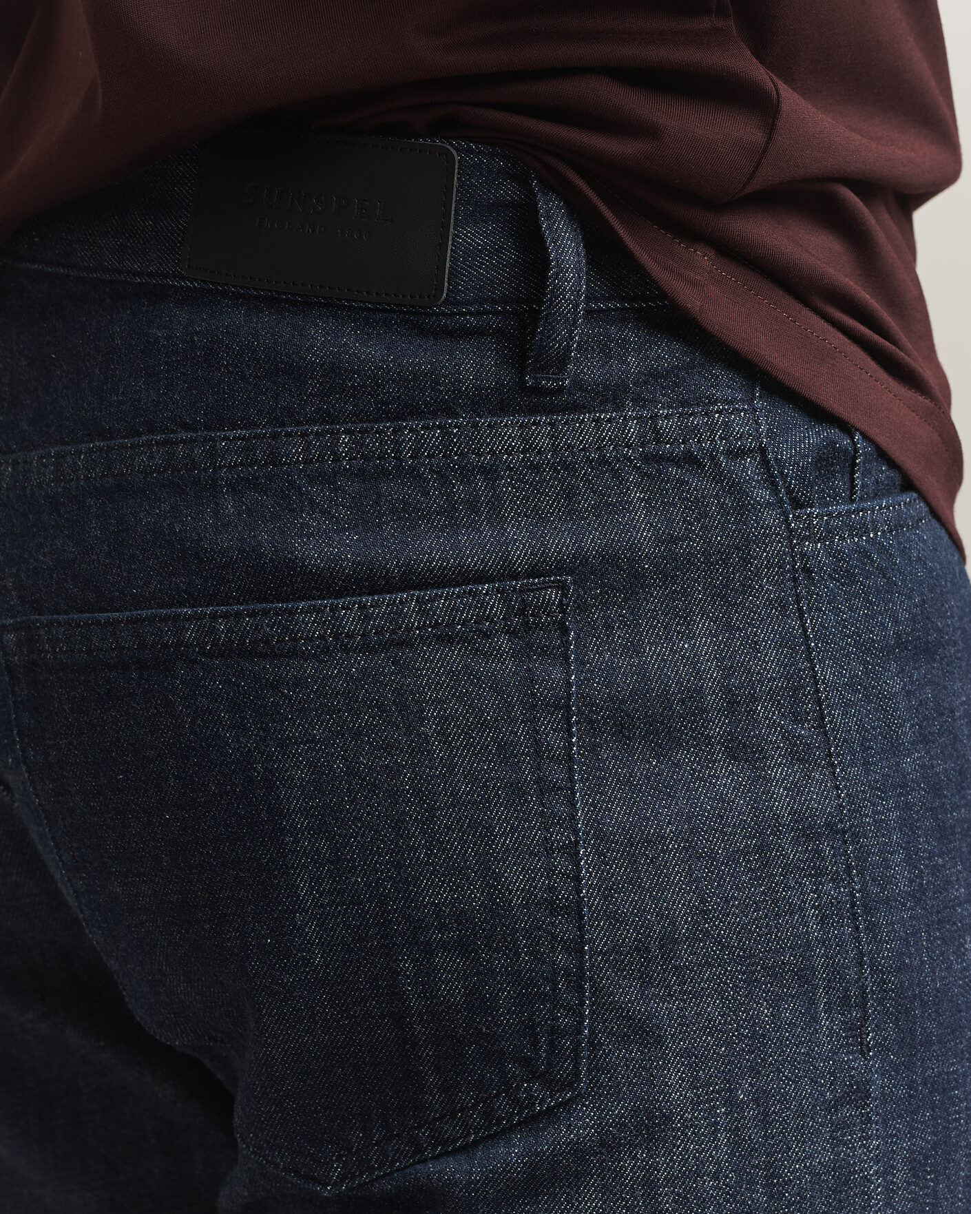Men | Jeans | Sunspel | Japanese Denim Jeans Blue