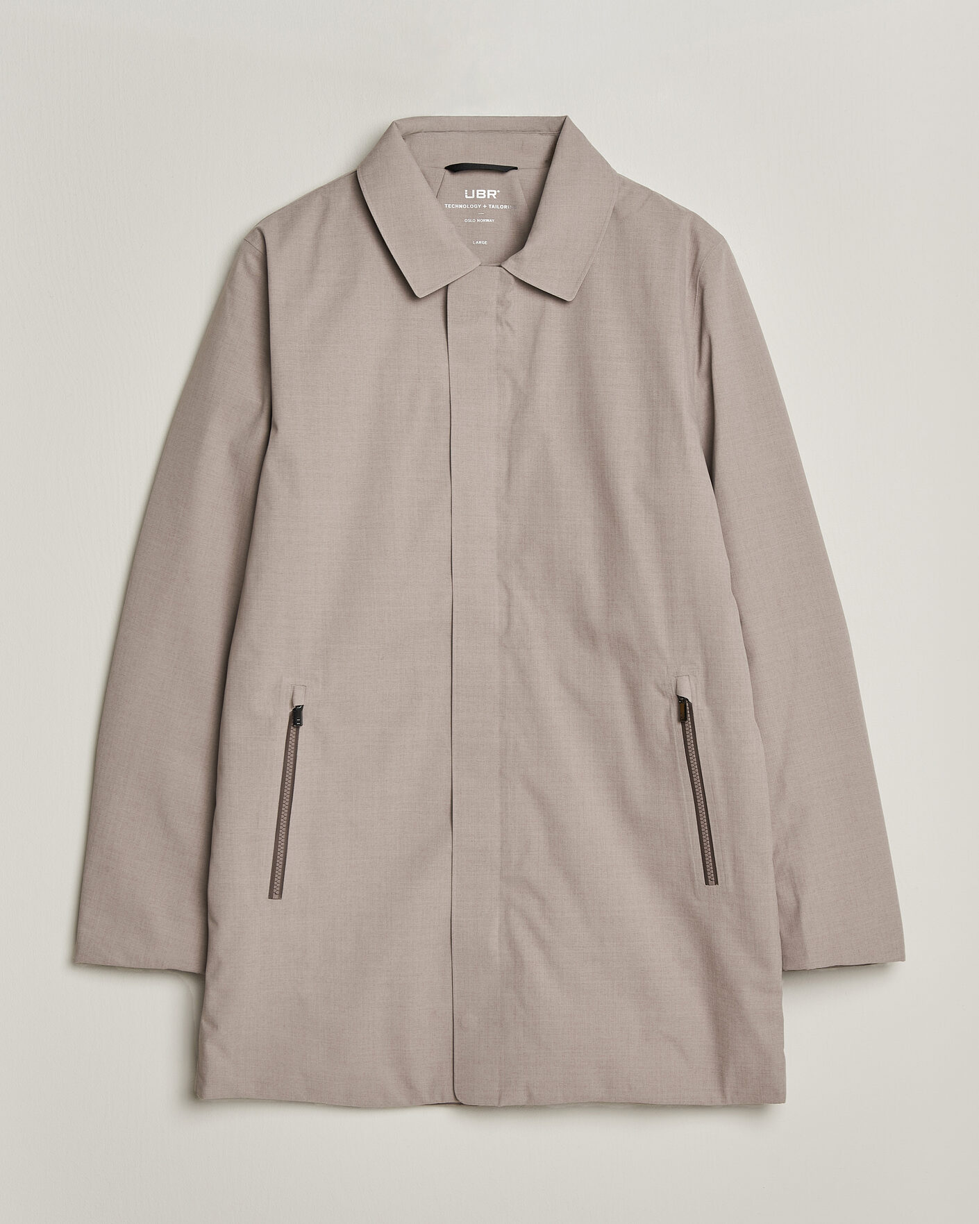 Men | Coats & Jackets | UBR | Regulator Herringbone Coat Drift Wood