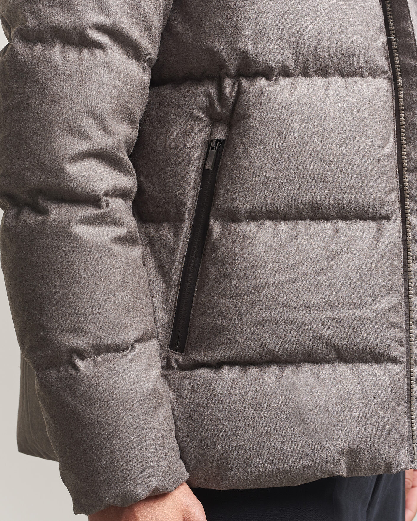 Men | Coats & Jackets | UBR | Concord Jacket Savile Grey Melange Wool