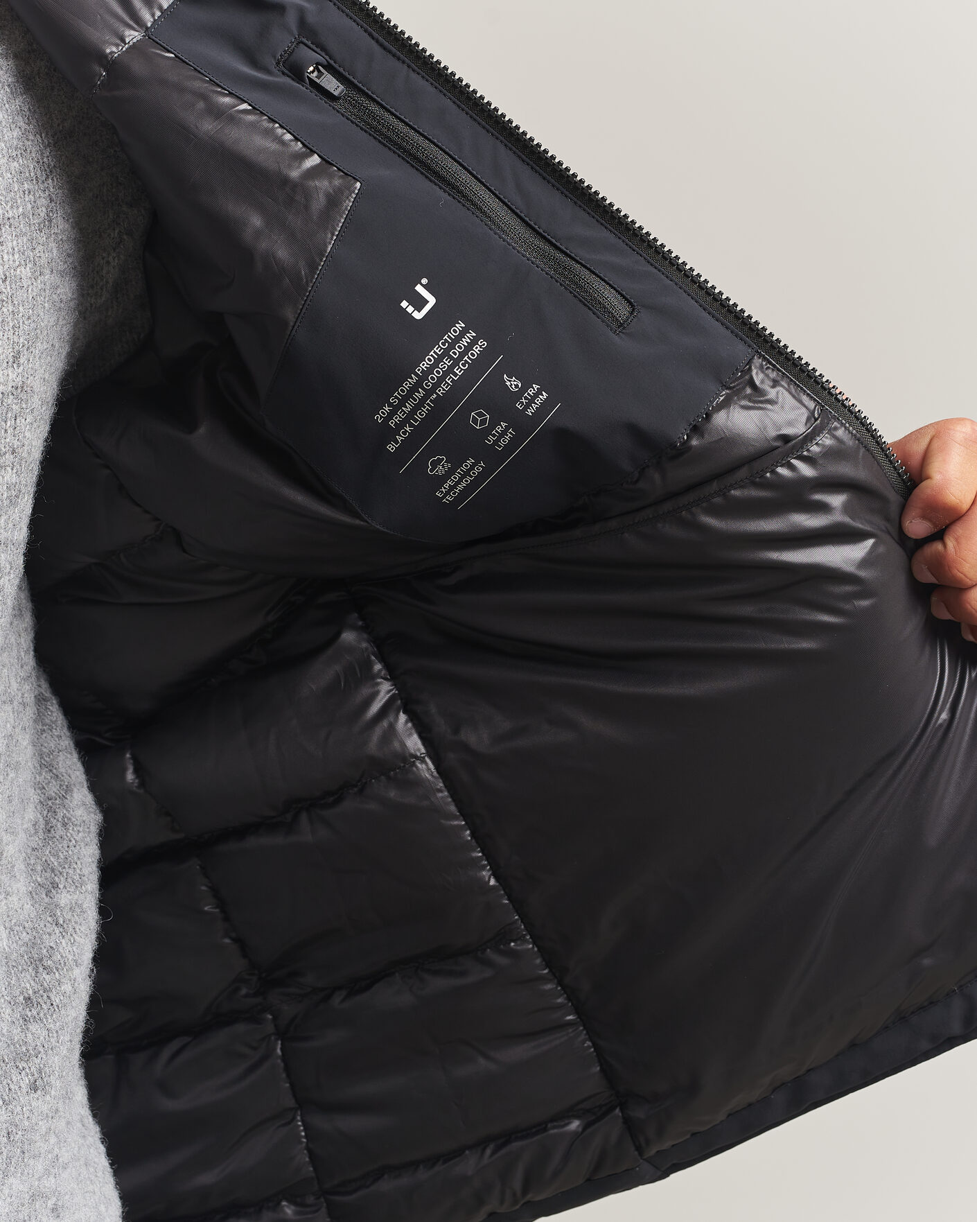 Men | Coats & Jackets | UBR | Phantom Down Jacket Black