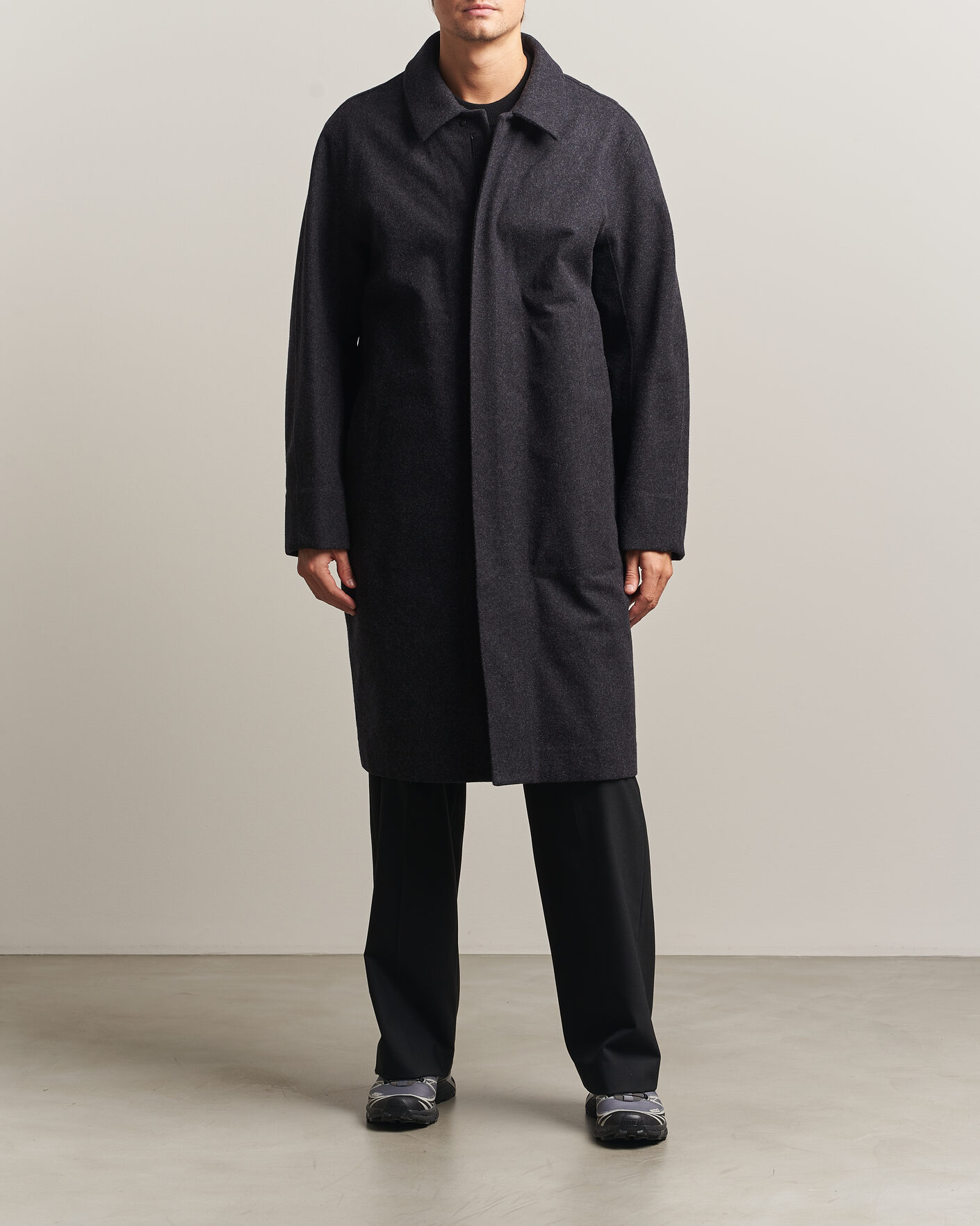 Men | Coats & Jackets | Arc'teryx Veilance | Alar Wool Coat Black