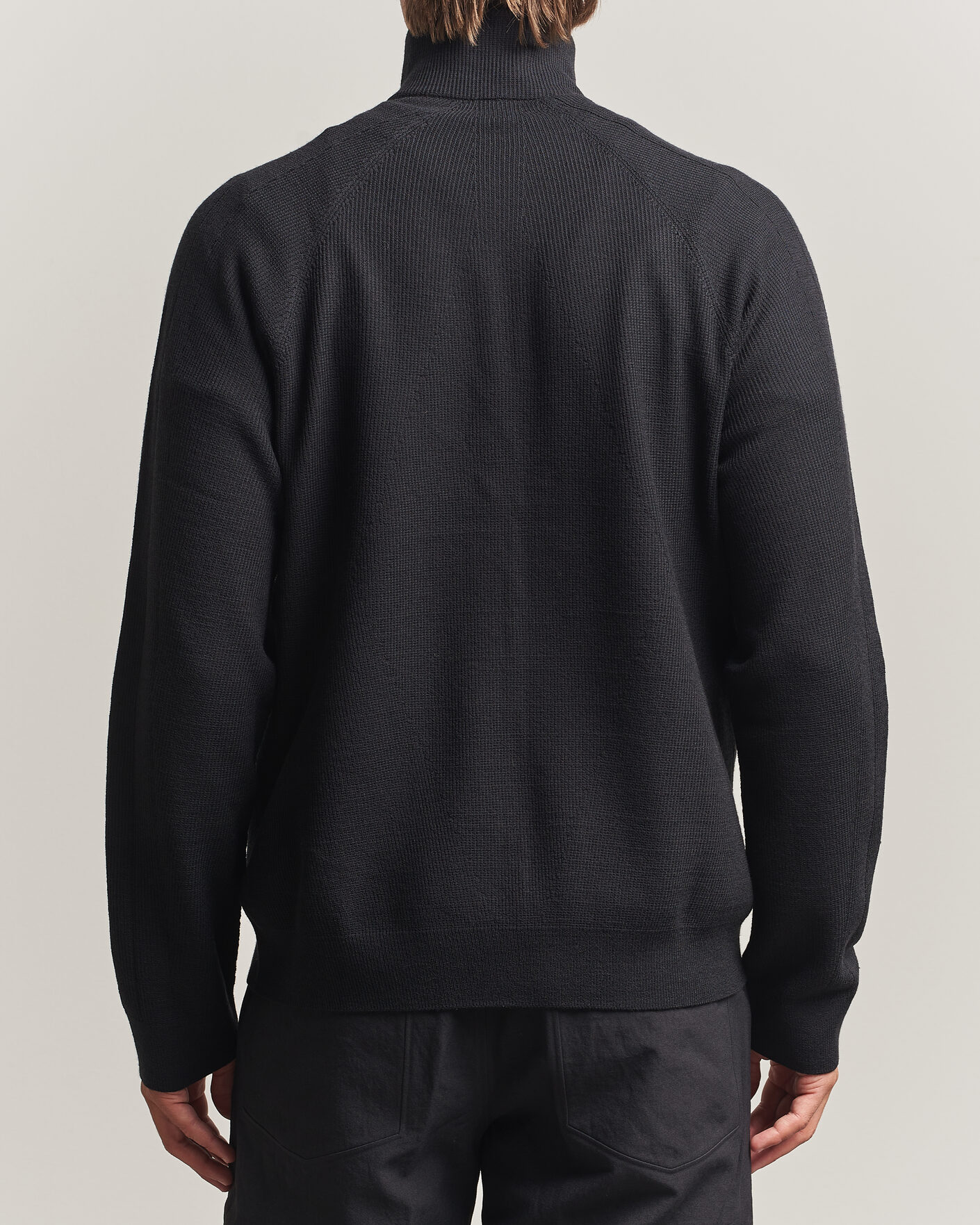 Men | Sweaters & Knitwear | Arc'teryx Veilance | Conic Wool Half-Zip Black