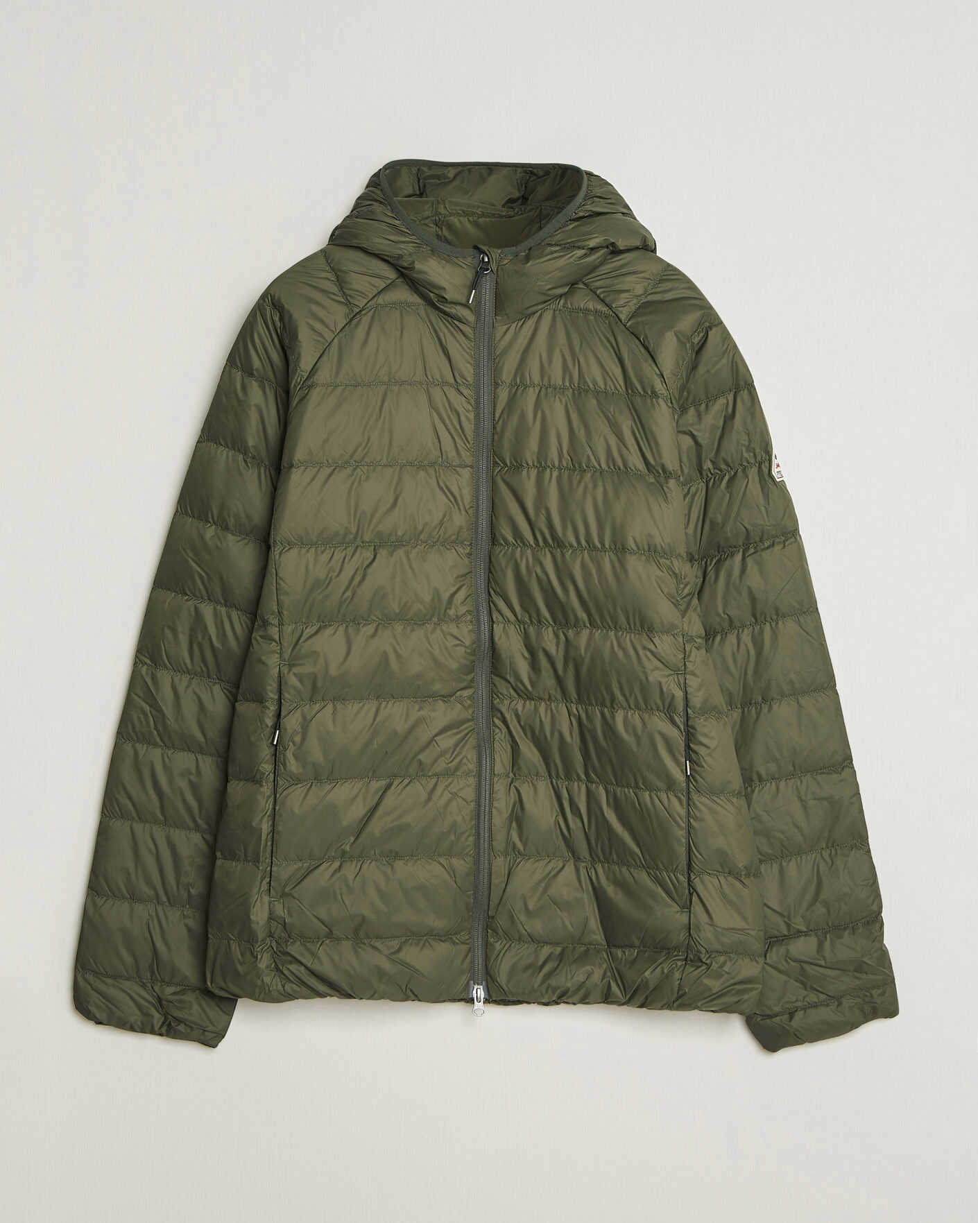 Men | Coats & Jackets | Pyrenex | Guzet Hooded Down Jacket Deep Khaki