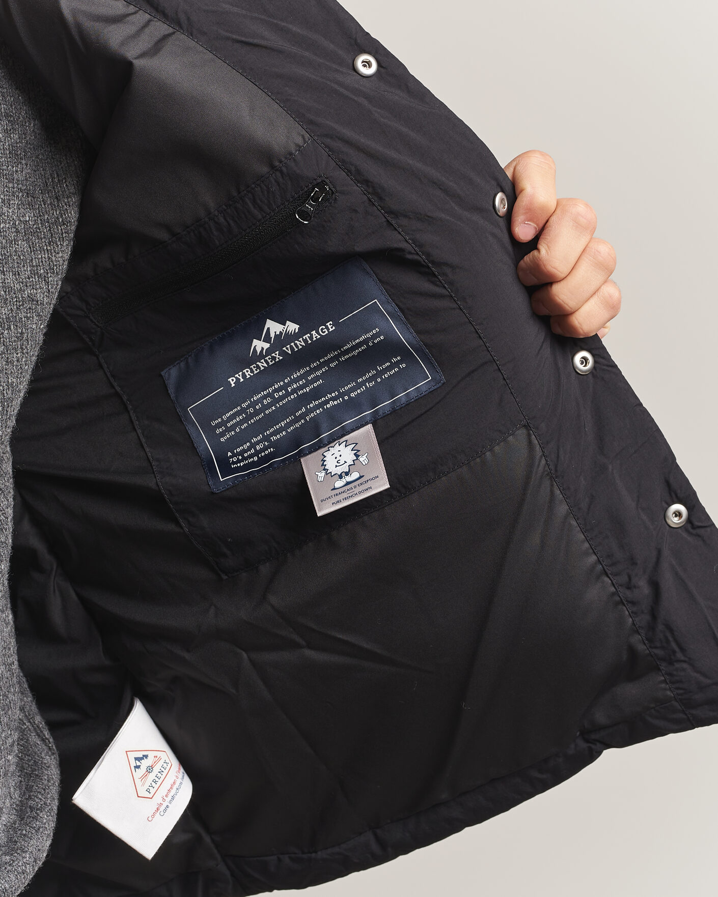 Men | Coats & Jackets | Pyrenex | Fiery Down Jacket Black