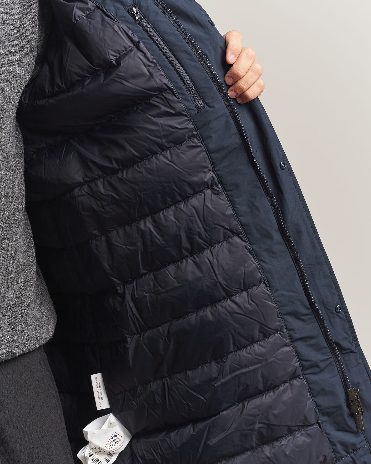 Men | Coats & Jackets | Pyrenex | Puigmal Down Coat Deep Ink
