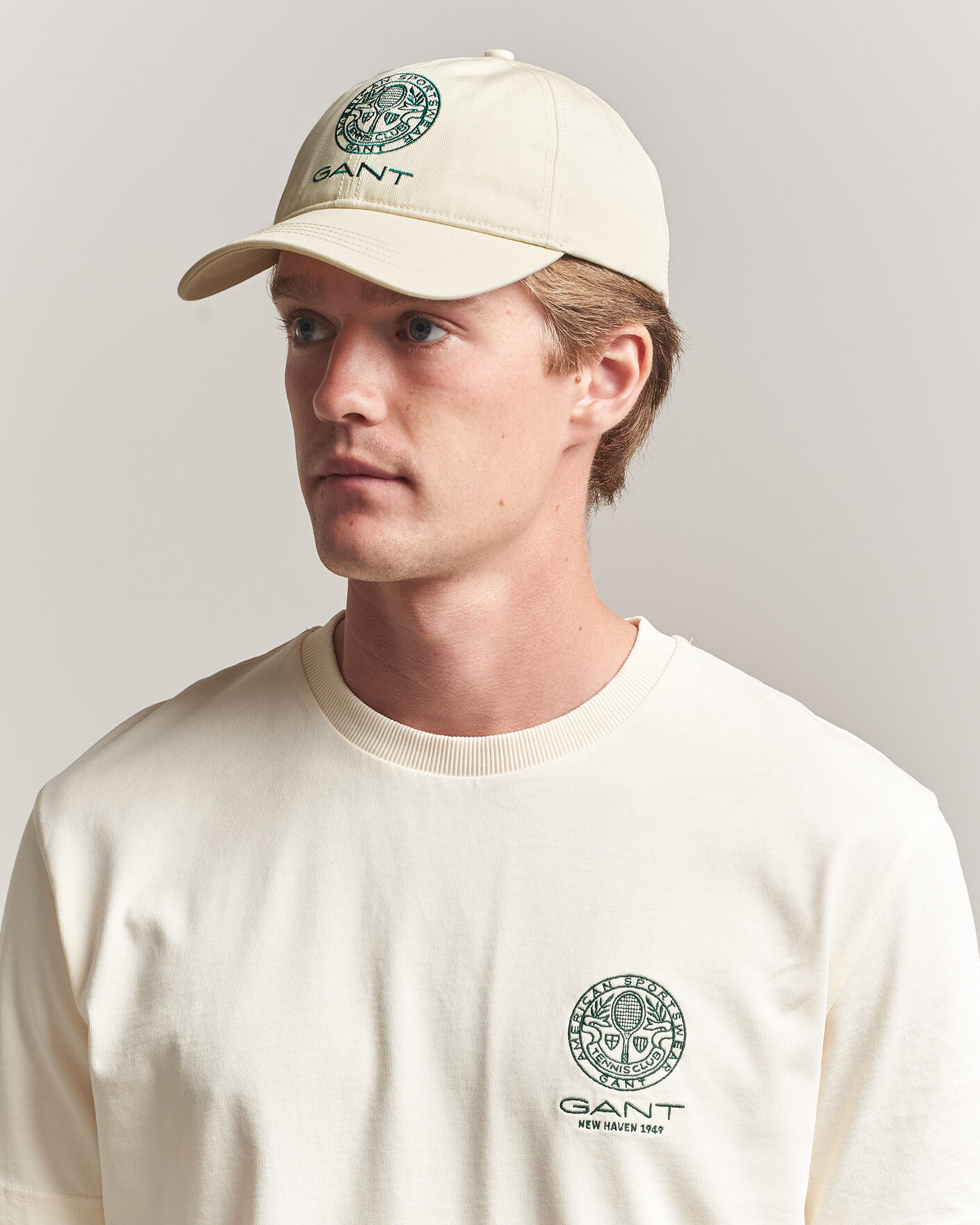 Men | Hats & Caps | Gant | Tournament Cap Cream